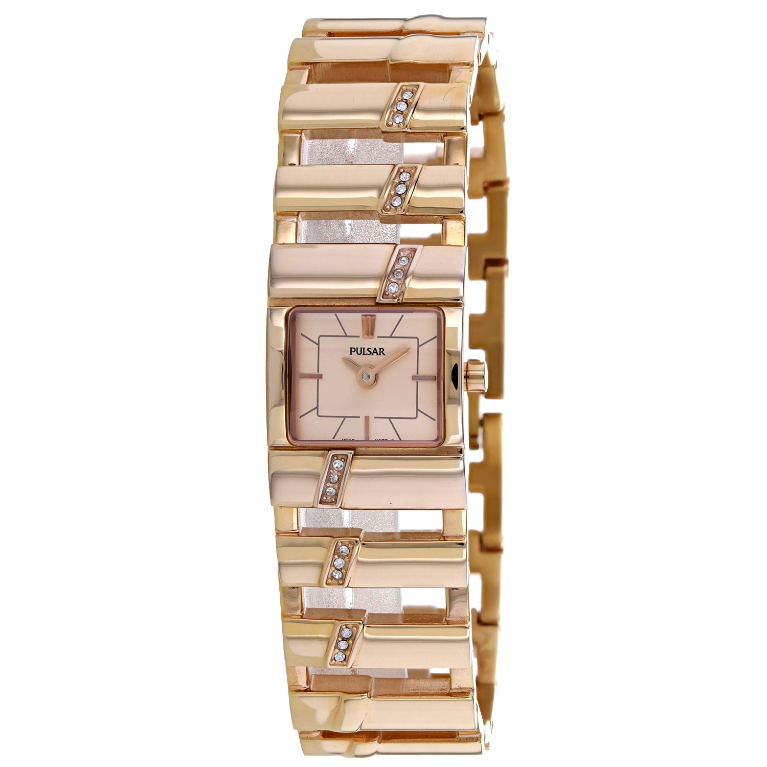 Pulsar Women's Classic Rose Gold Dial Watch - PJ5376X1