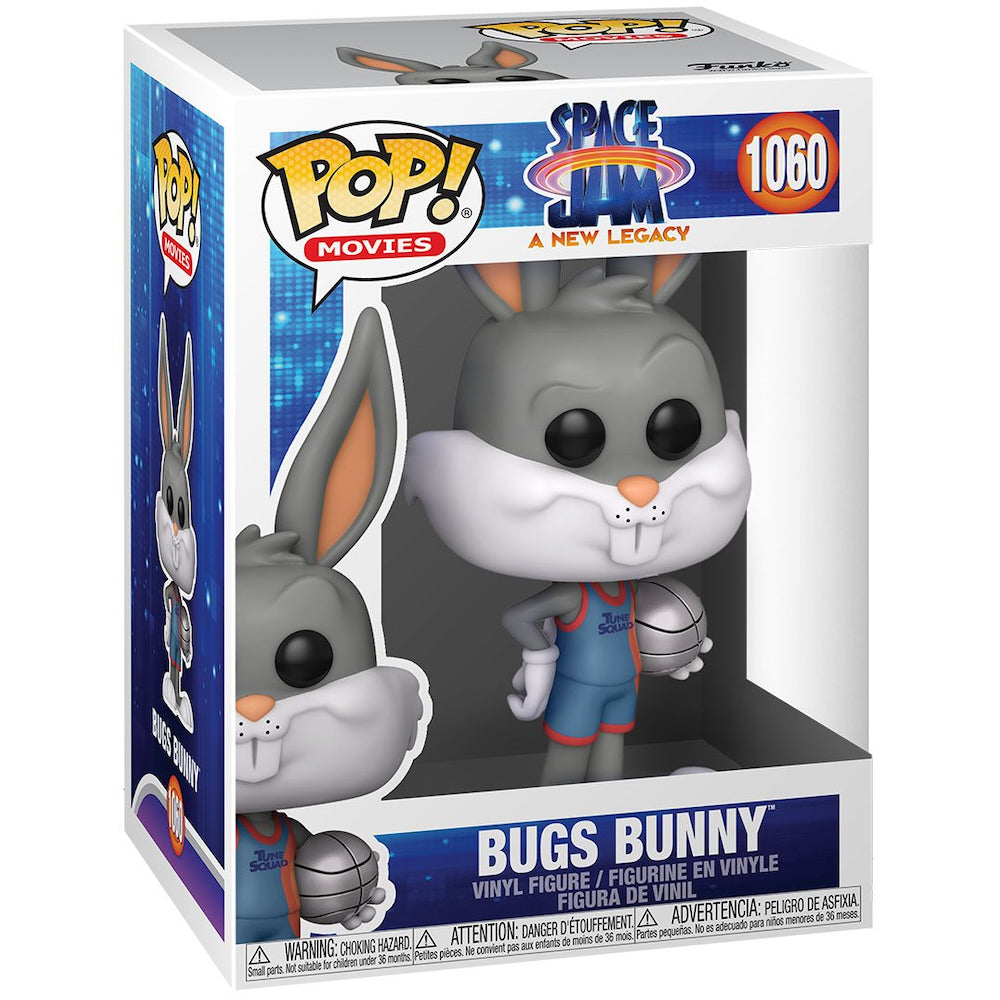 Funko Pop! Movies Space Jam A New Legacy Bugs Bunny #1060 Vinyl Figure