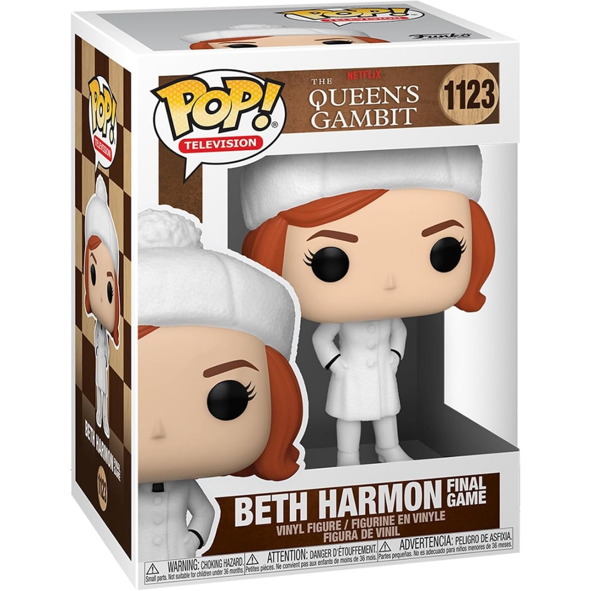 Funko Pop! Netflix The Queen's Gambit Beth Harmon Final Game #1123 Vinyl Figure