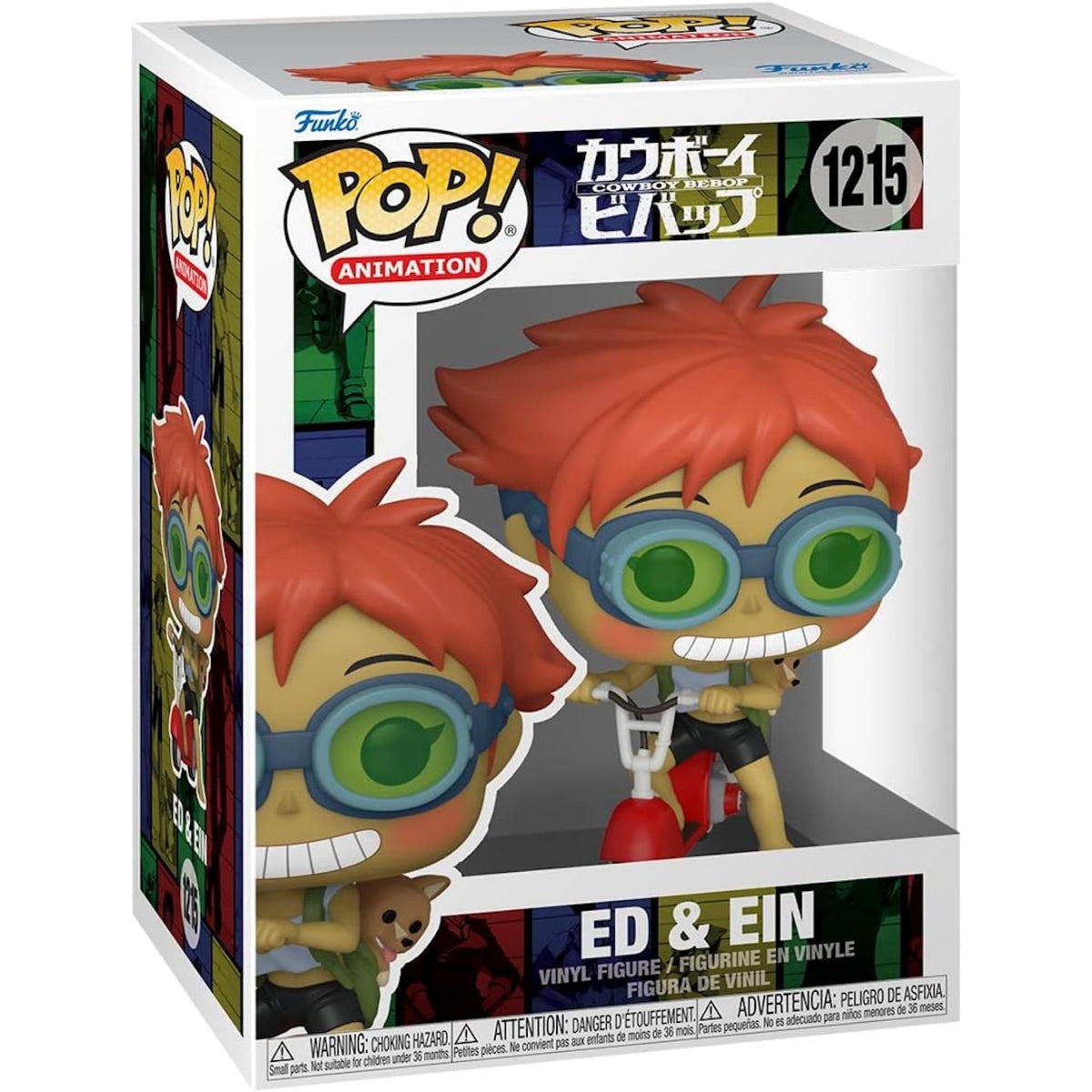 Funko Pop! Animation Cowboy Bebop Ed & Ein #1215 Vinyl Figure
