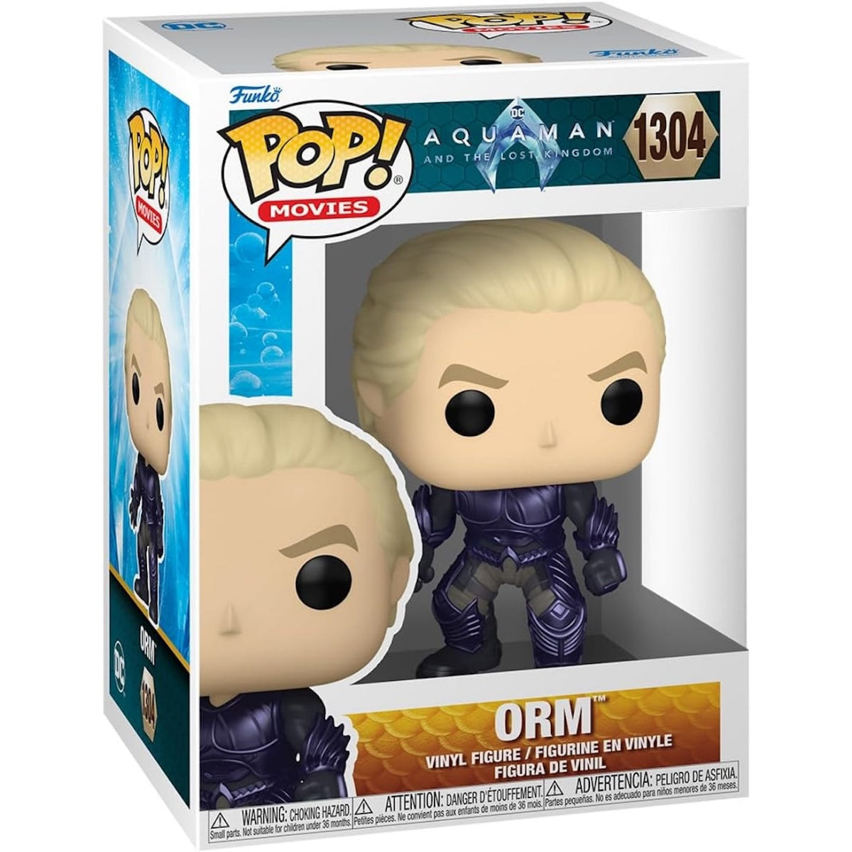 Funko Pop! DC Aquaman and The Lost Kingdom Orm #1304 Vinyl Figure