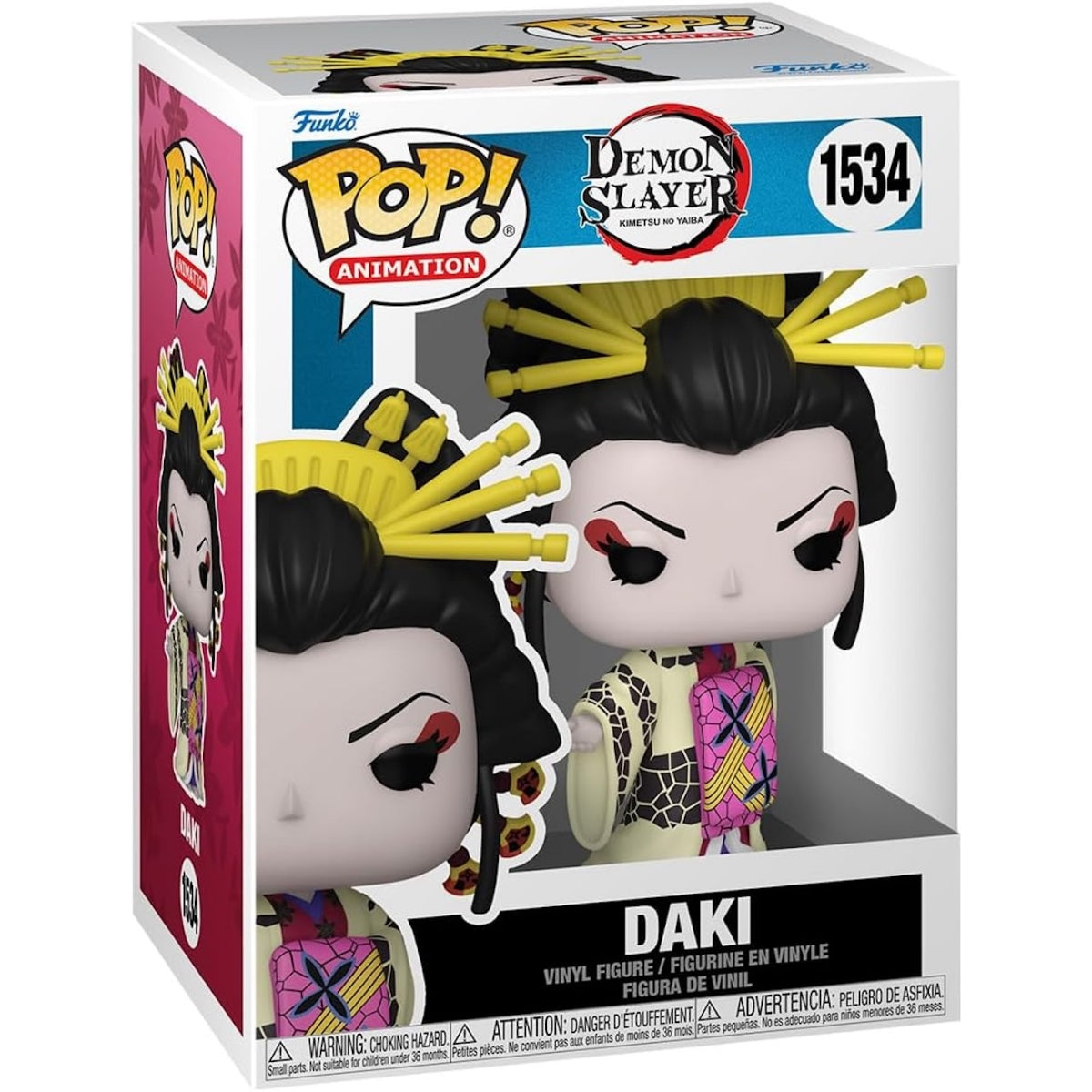 Funko Pop! Animation Demon Slayer Kimetsu No Yaiba Daki #1534 Vinyl Figure