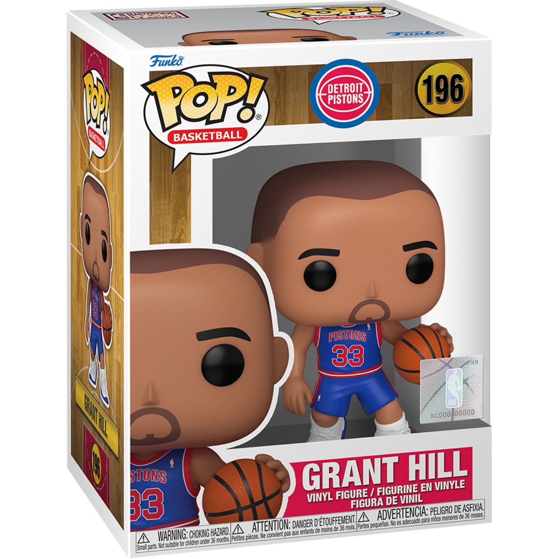 NBA Legends Grant Hill (Rookie Season) Funko Pop! Vinyl Figure #196