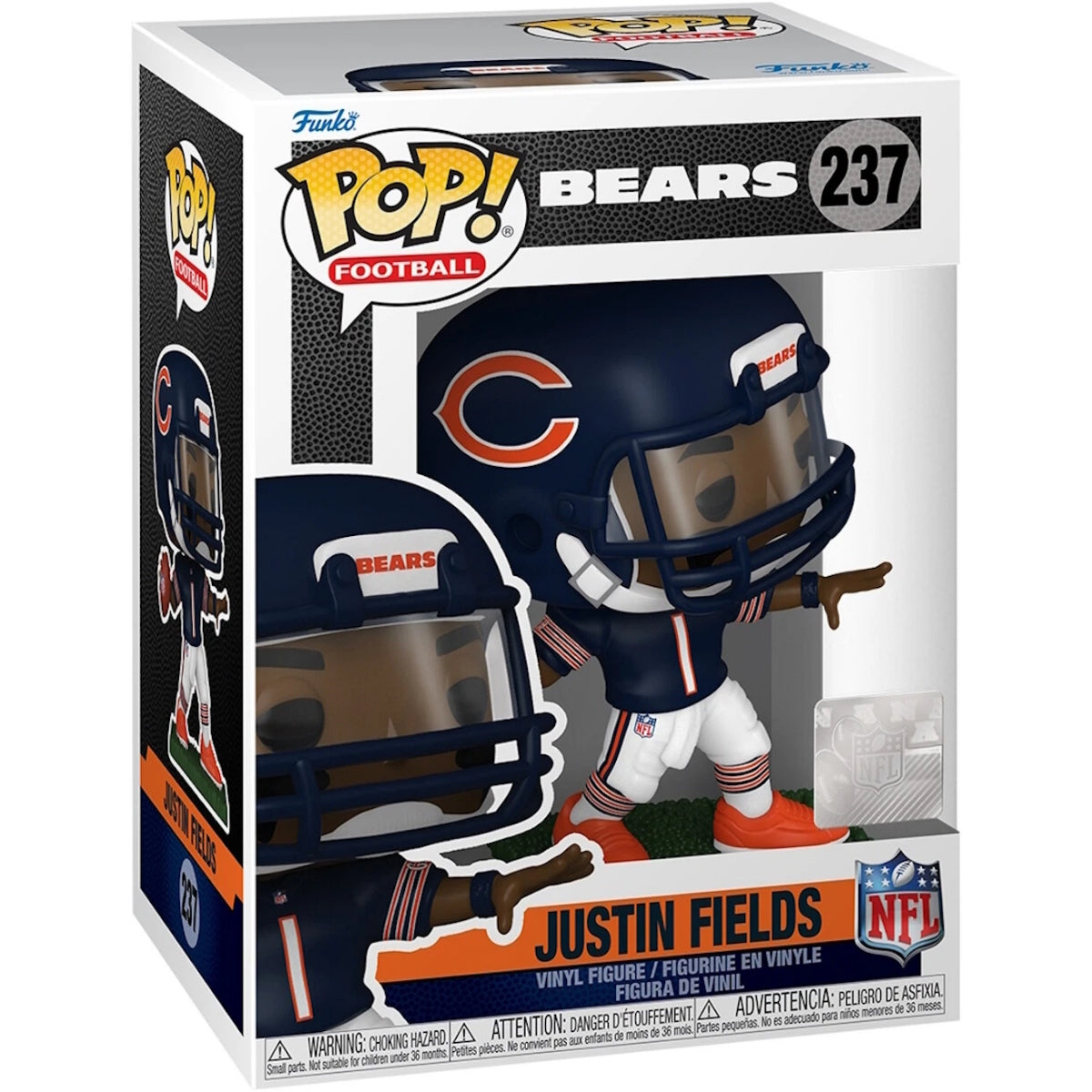 Funko Pop! NFL Chicago Bears Justin Fields #237 Vinyl Figure