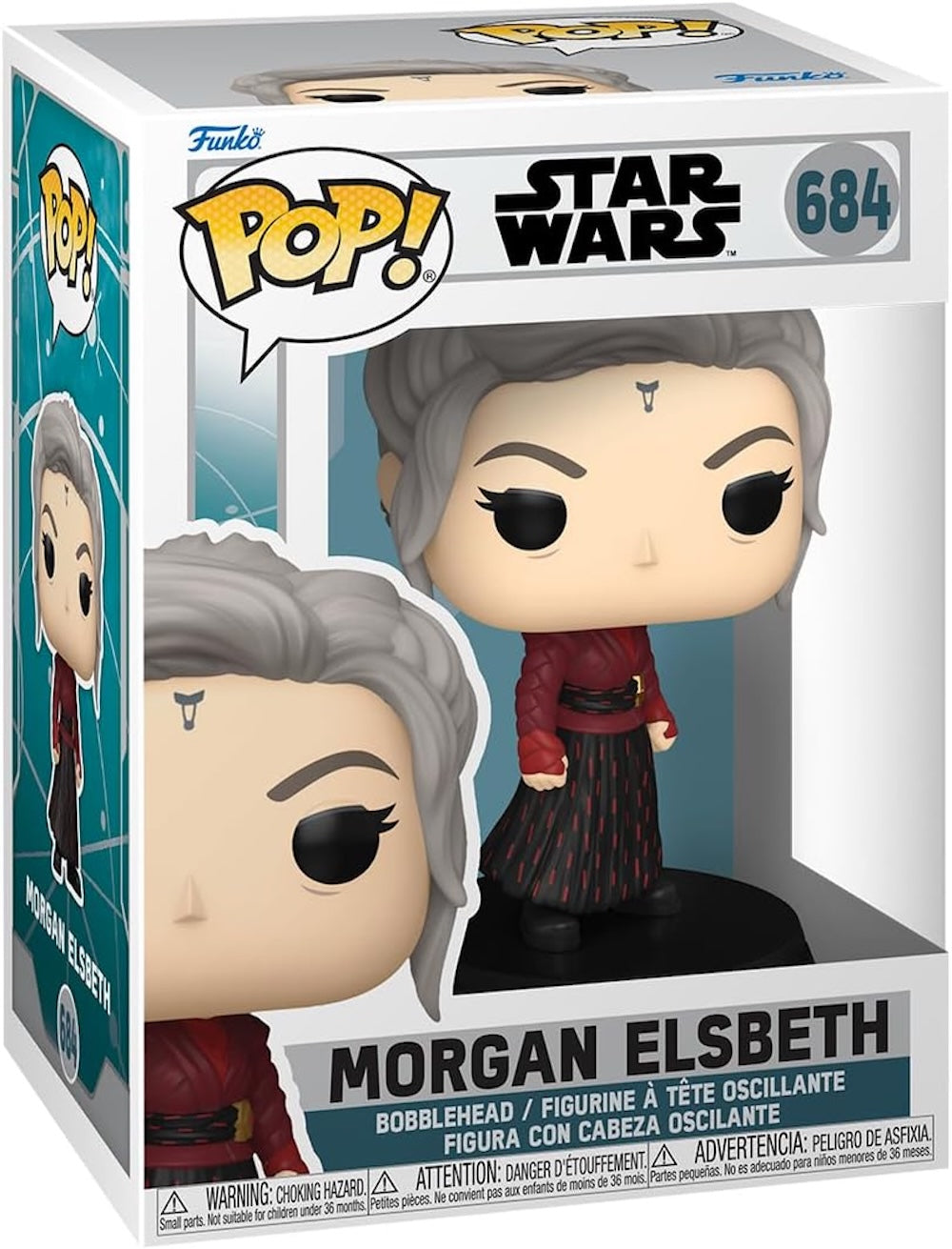 Funko Pop! Star Wars Morgan Elsbeth #684 Vinyl Figure