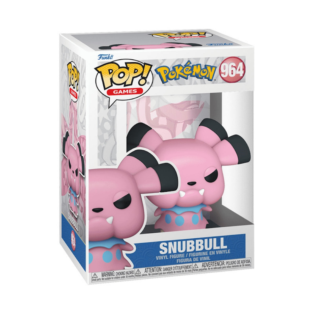Funko Pop! Games PokŽmon Snubbull #964 Vinyl Figure