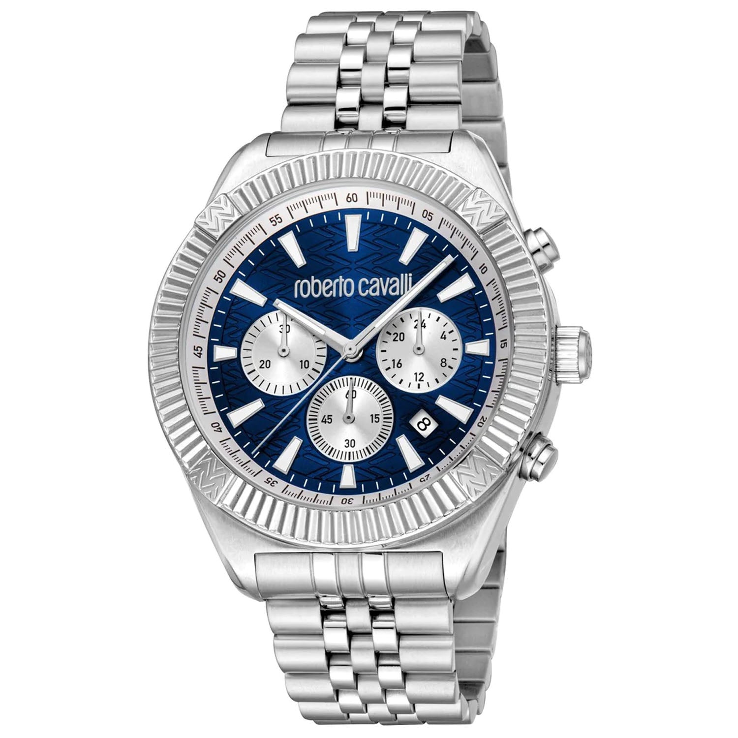 Roberto Cavalli Men's Misura Blue Dial Watch - RC5G088M0055