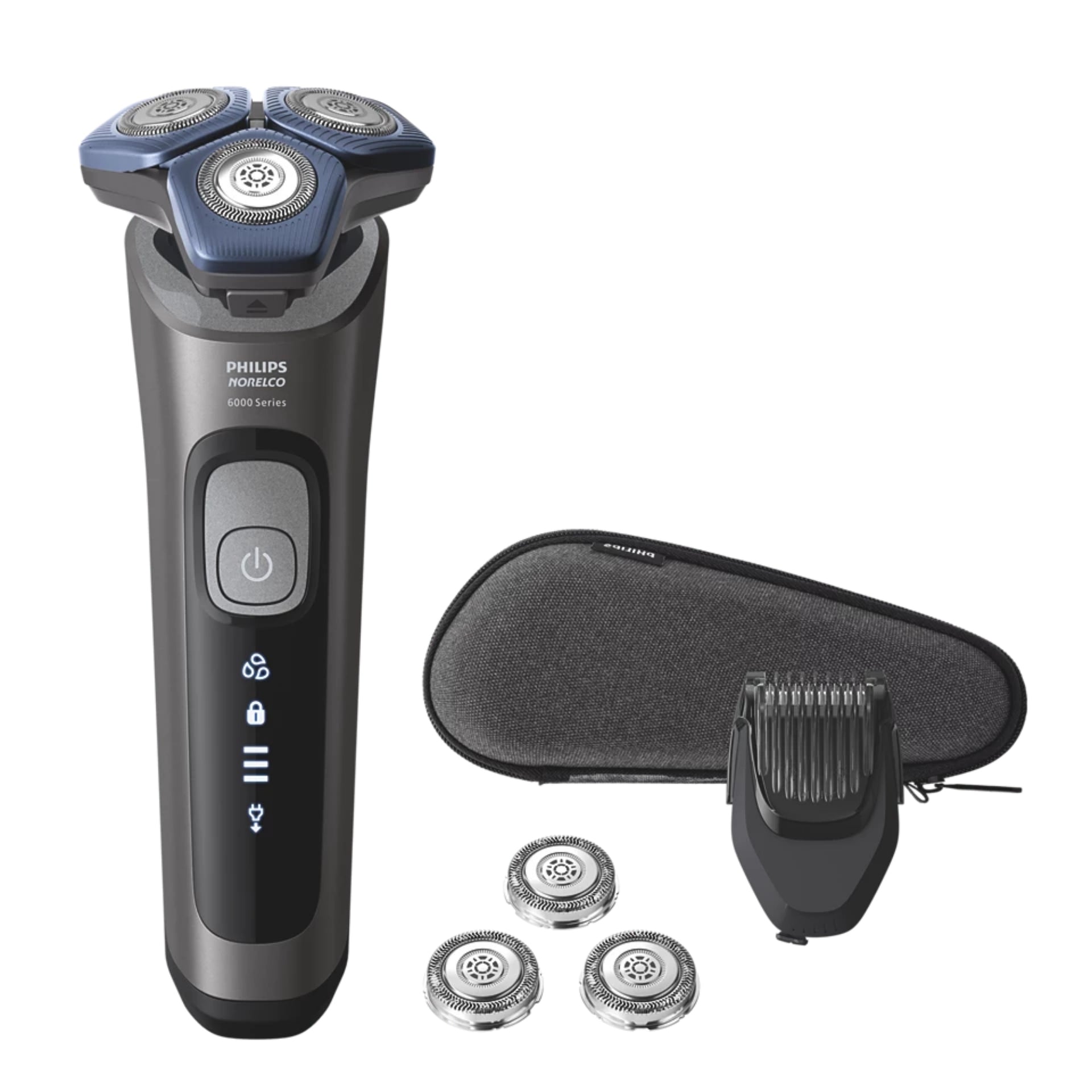 Philips Norelco 6800 Series with SenseIQ Technology Wet & Dry Electric Shaver - S6800-90