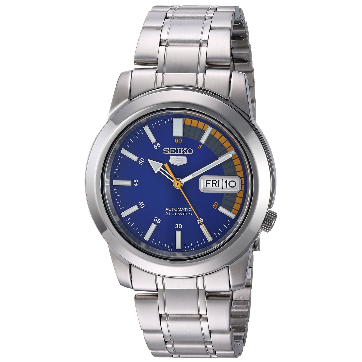 Seiko Men's Series 5 Blue Dial Watch - SNKK27