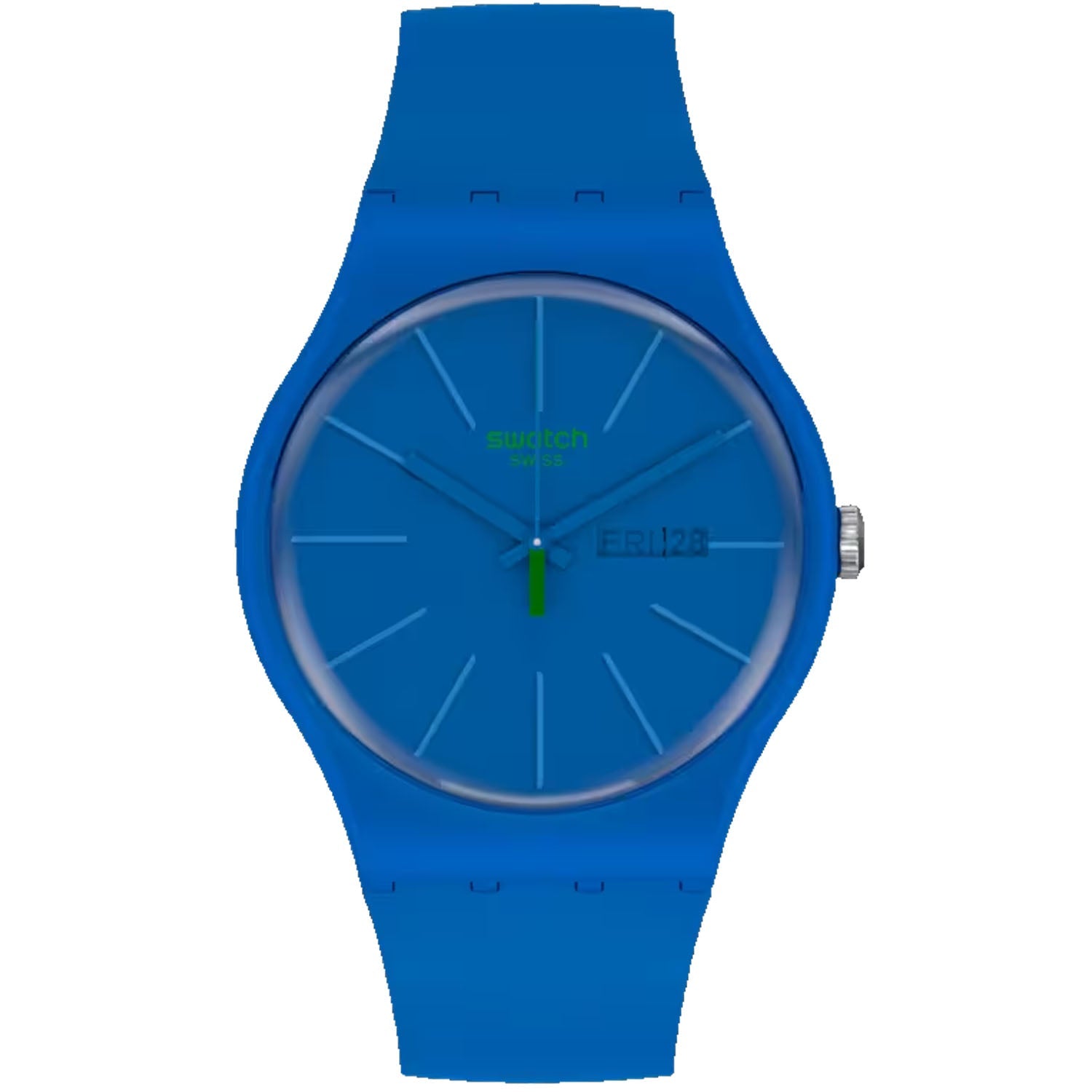 Swatch Men's Originals 1983 Beltempo Blue Dial Watch - SO29N700