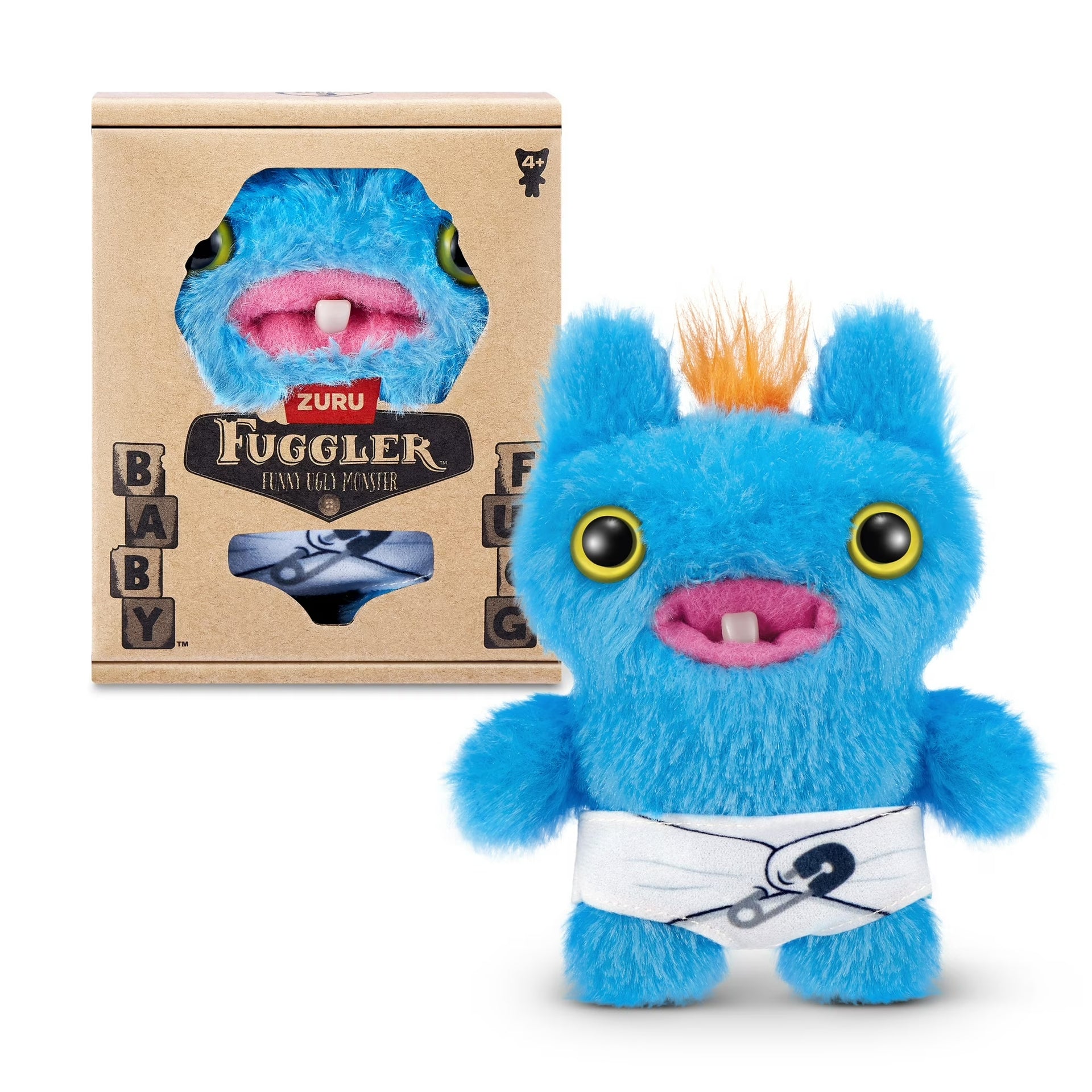 Zuru Fuggler Baby Fugg Series 3 Screetch 3.5 Inch Plush Toy