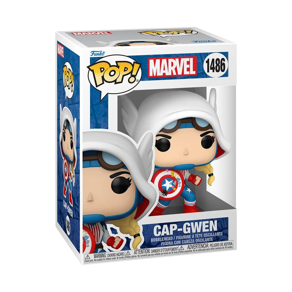 Spider-Gwen: Gwenverse Cap-Gwen Funko Pop! Vinyl Figure #1486