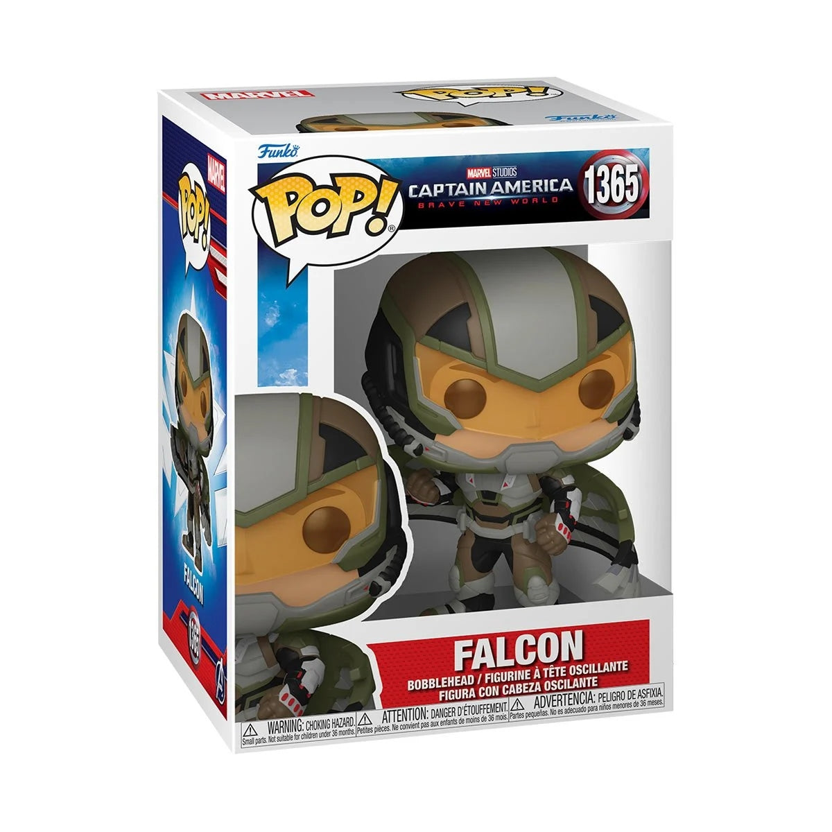 Captain America Brave New World Falcon Funko Pop! Vinyl Figure #1365