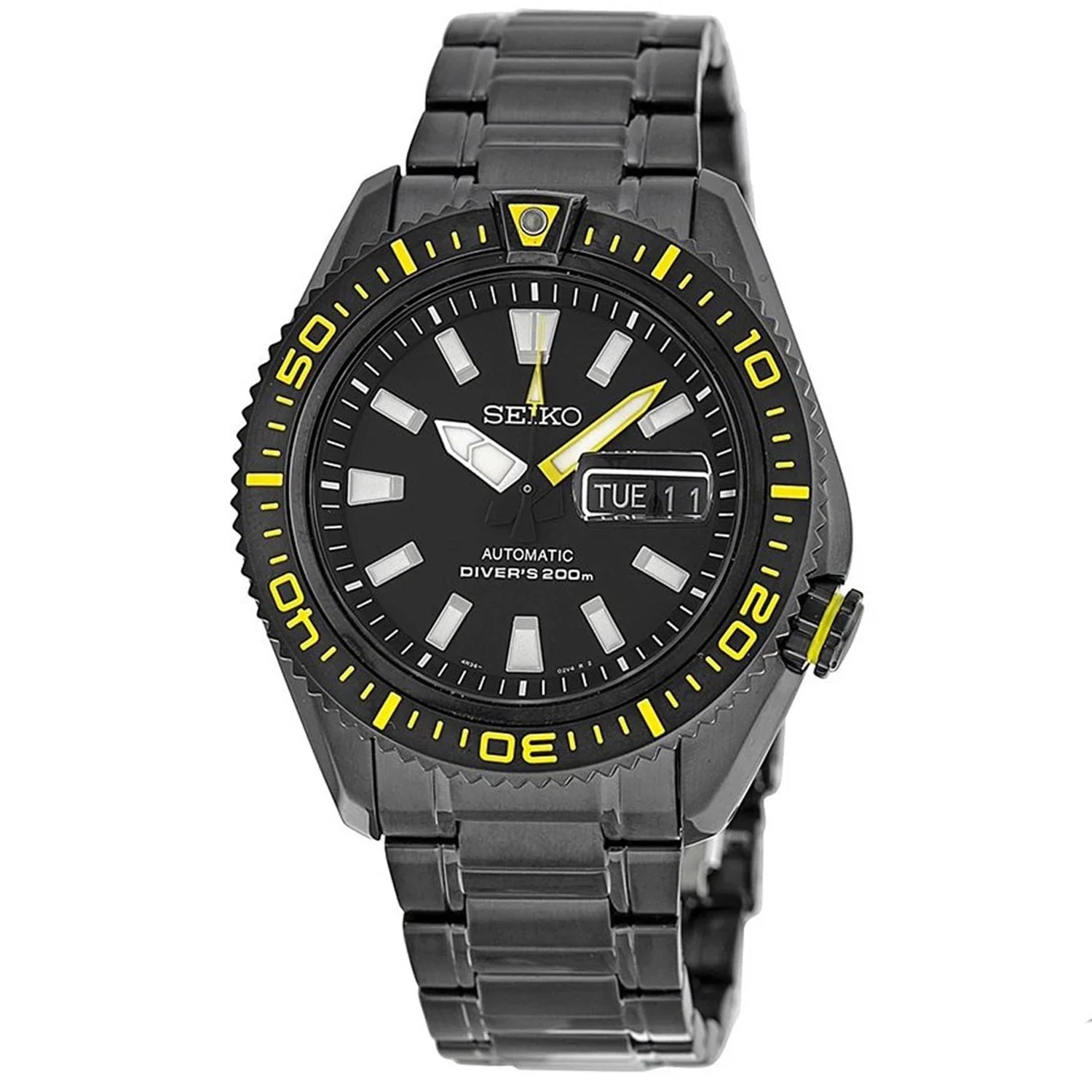 Seiko Men's Stargate II Black Dial Watch - SRP499K1