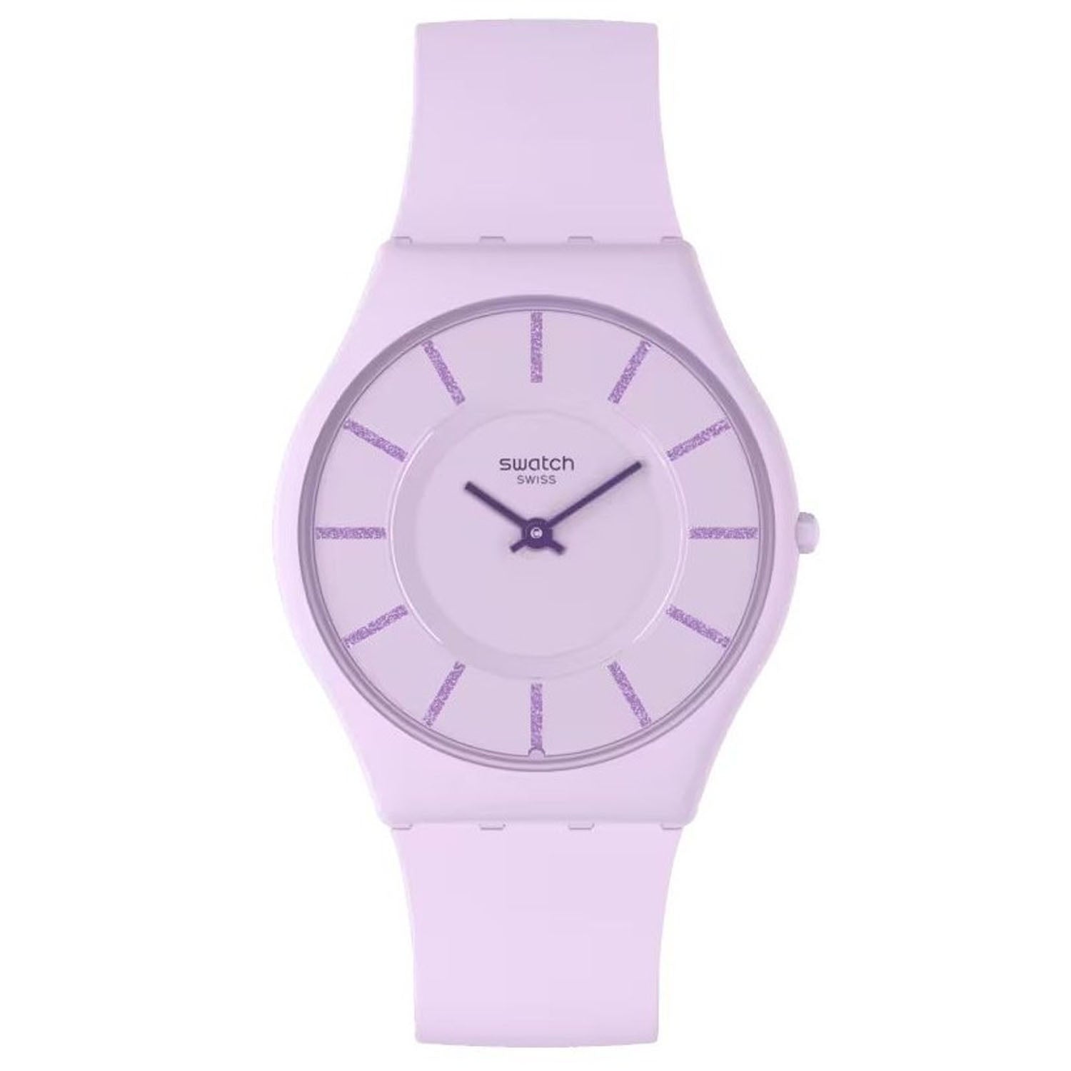 Swatch Men's La La Lila Purple Dial Watch - SS08V107