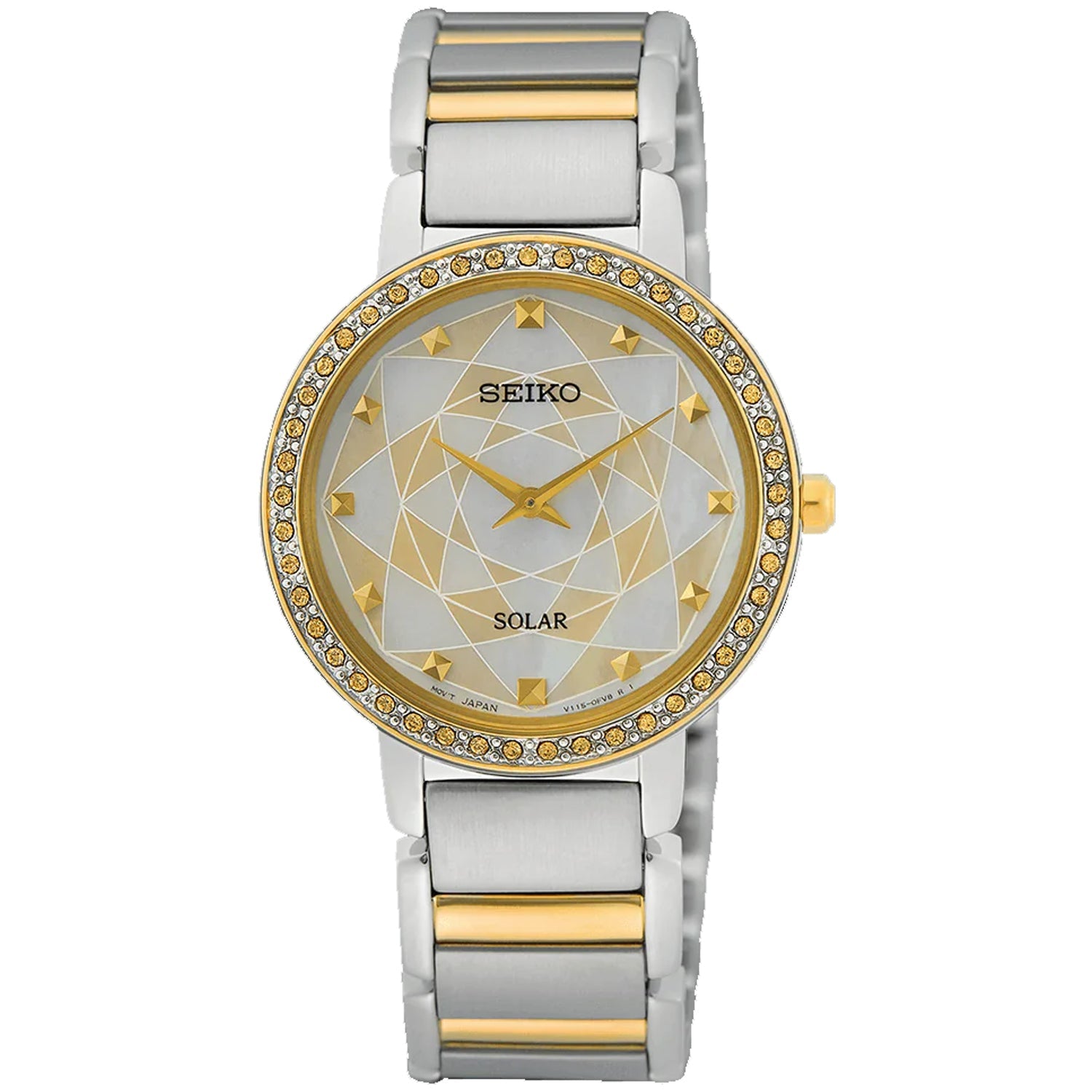 Seiko Women's Discover More Multicolor Dial Watch - SUP454