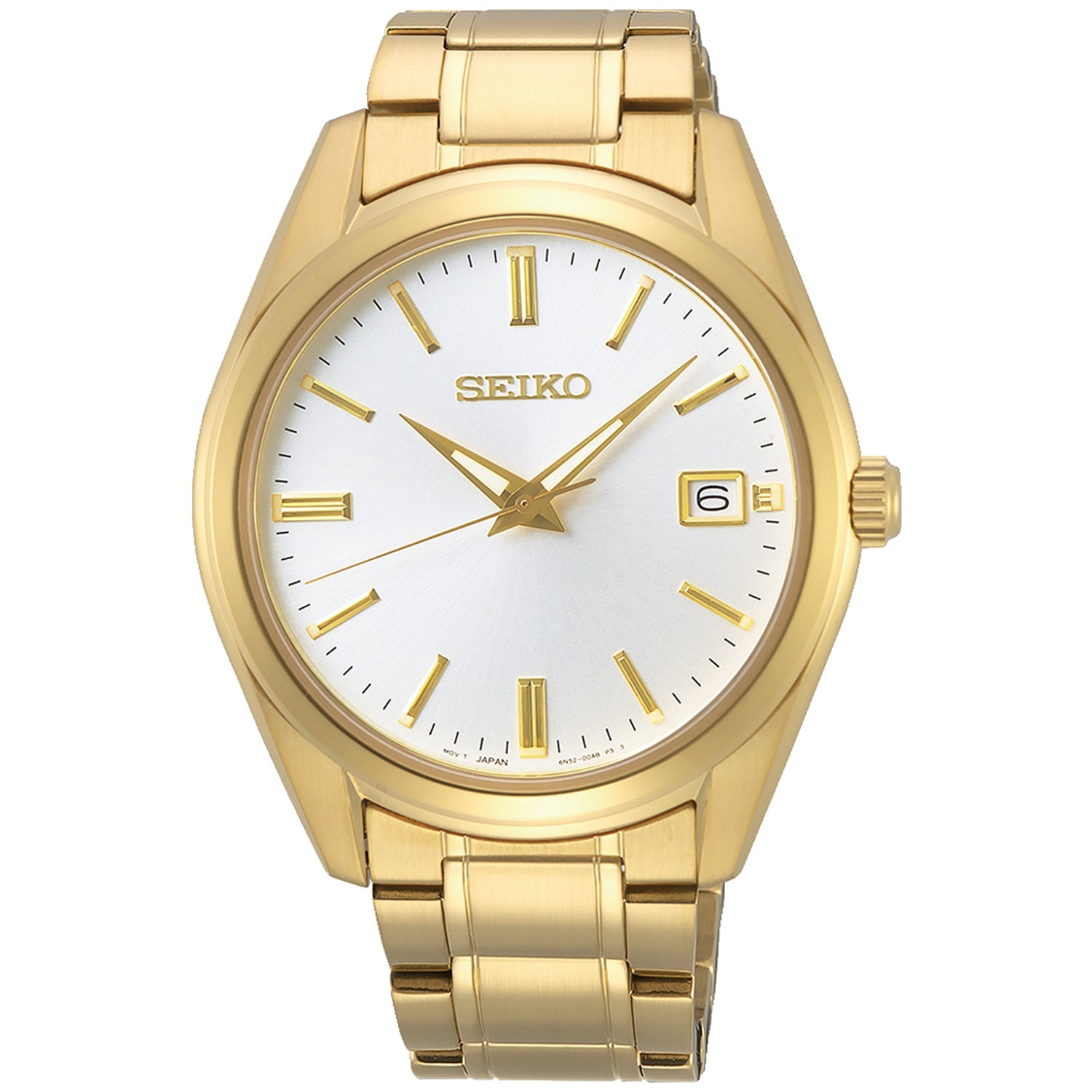 Seiko Men's Essentials White Dial Watch - SUR314P1