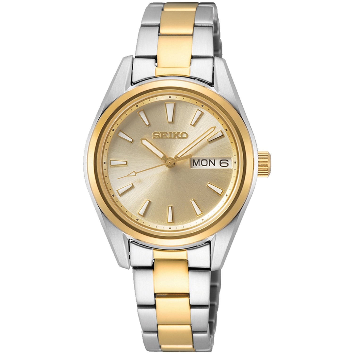 Seiko Women's Neo Classic Gold Dial Watch - SUR354P1