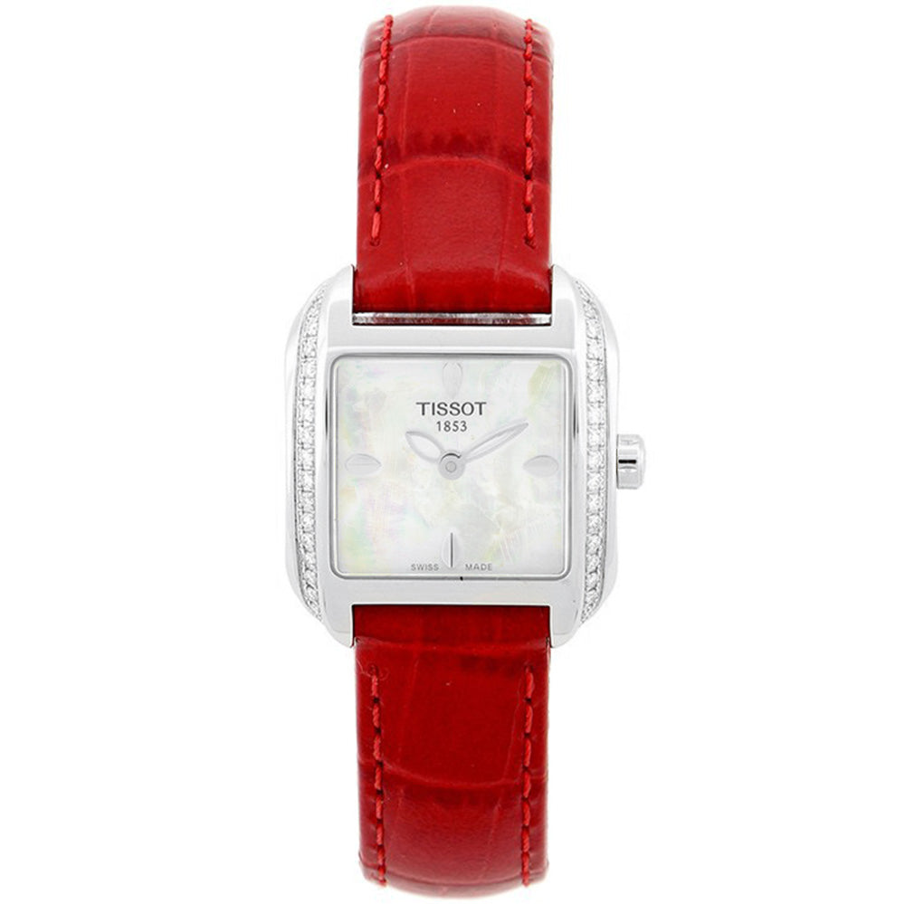 Tissot Women's T-Wave Mother of Pearl Dial Watch - T02136571