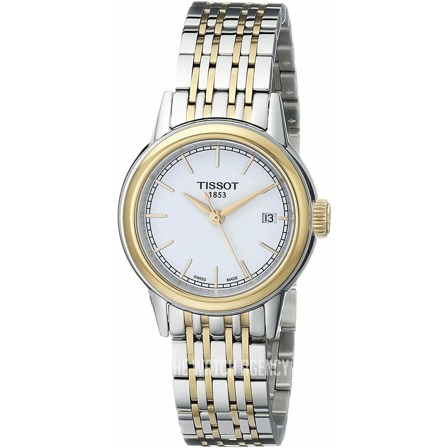 Tissot Women's Carson White Dial Watch - T0852102201100