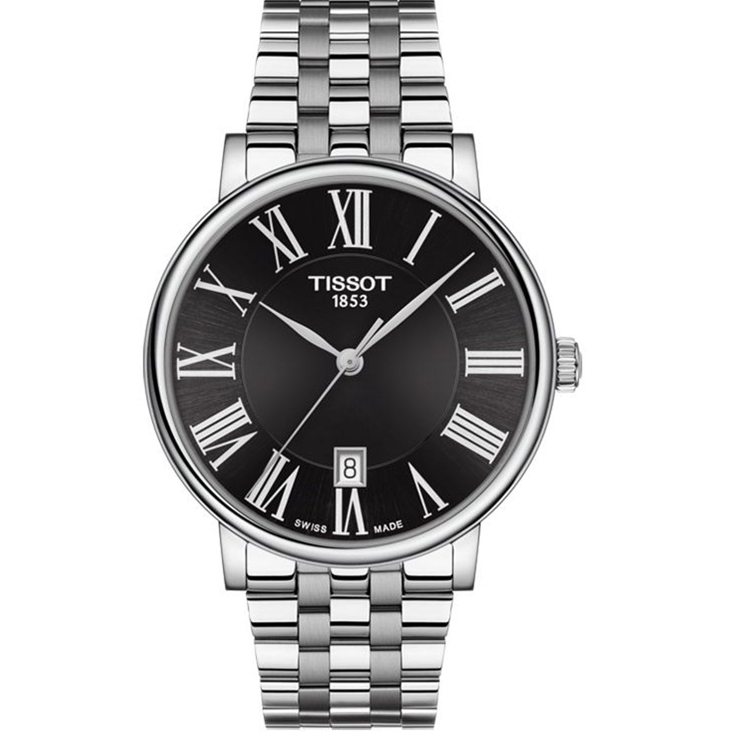 Tissot Men's Carson Black Dial Watch