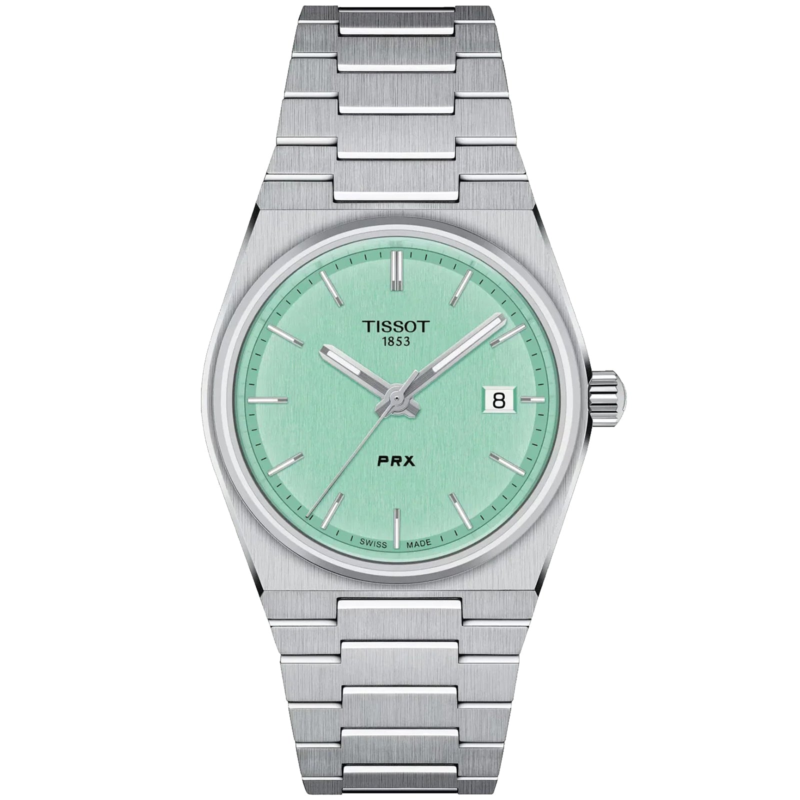 Tissot Men's T-Classic PRX Light green Dial Watch - T1372101109100