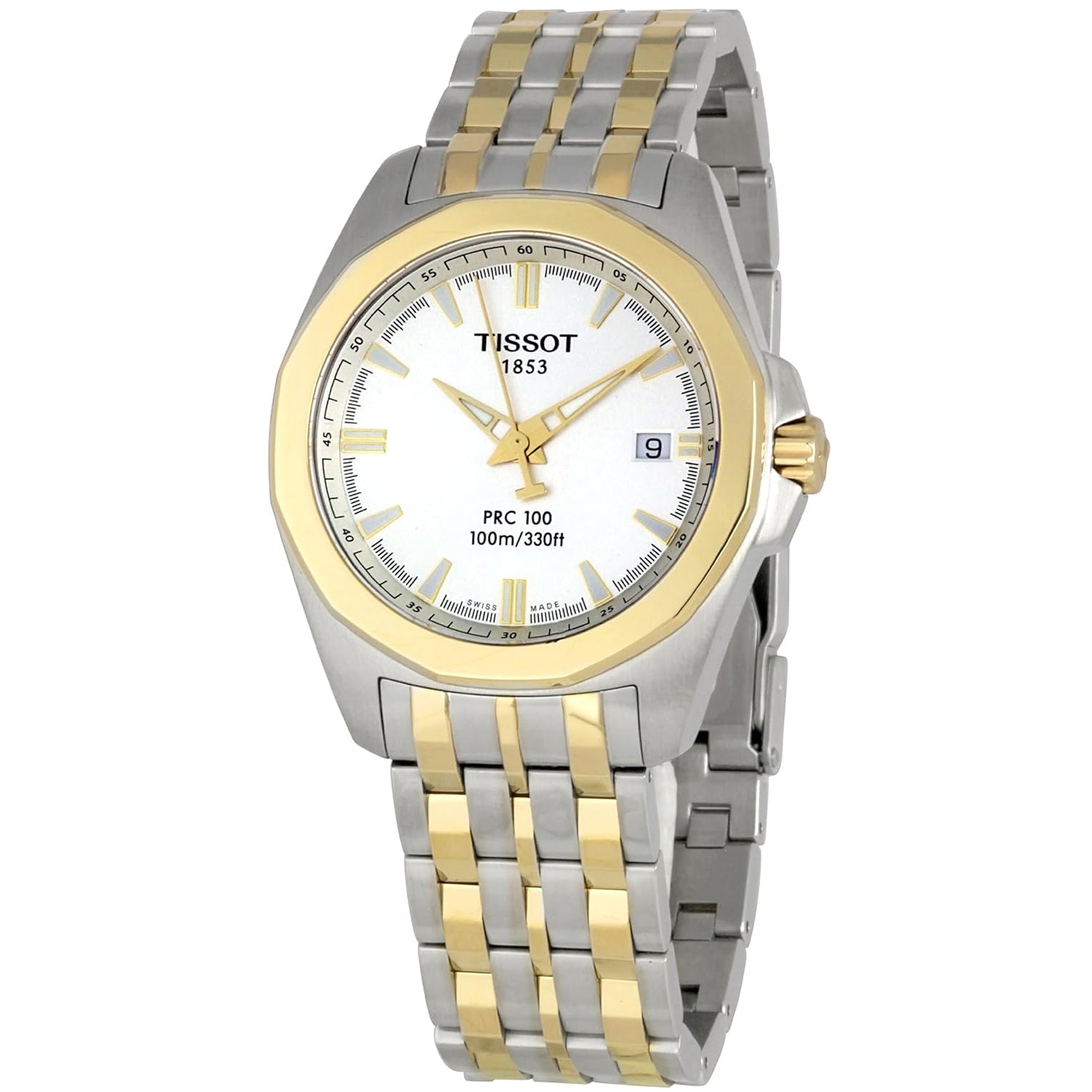 Tissot Men's PRC 100 Silver Dial Watch - T22258131