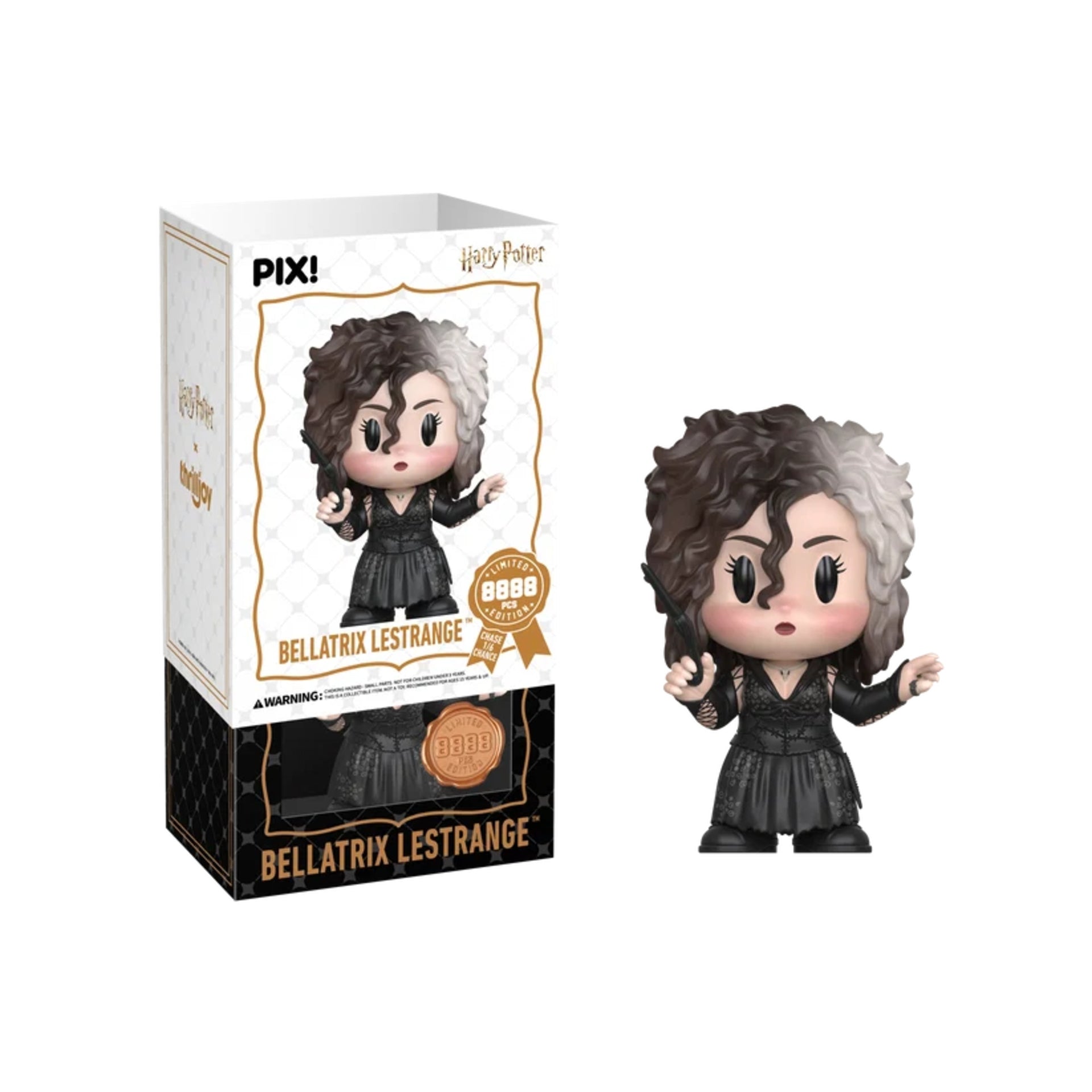 Thrilljoy PIX! Harry Potter Bellatrix Lestrange Collectible Vinyl Figure