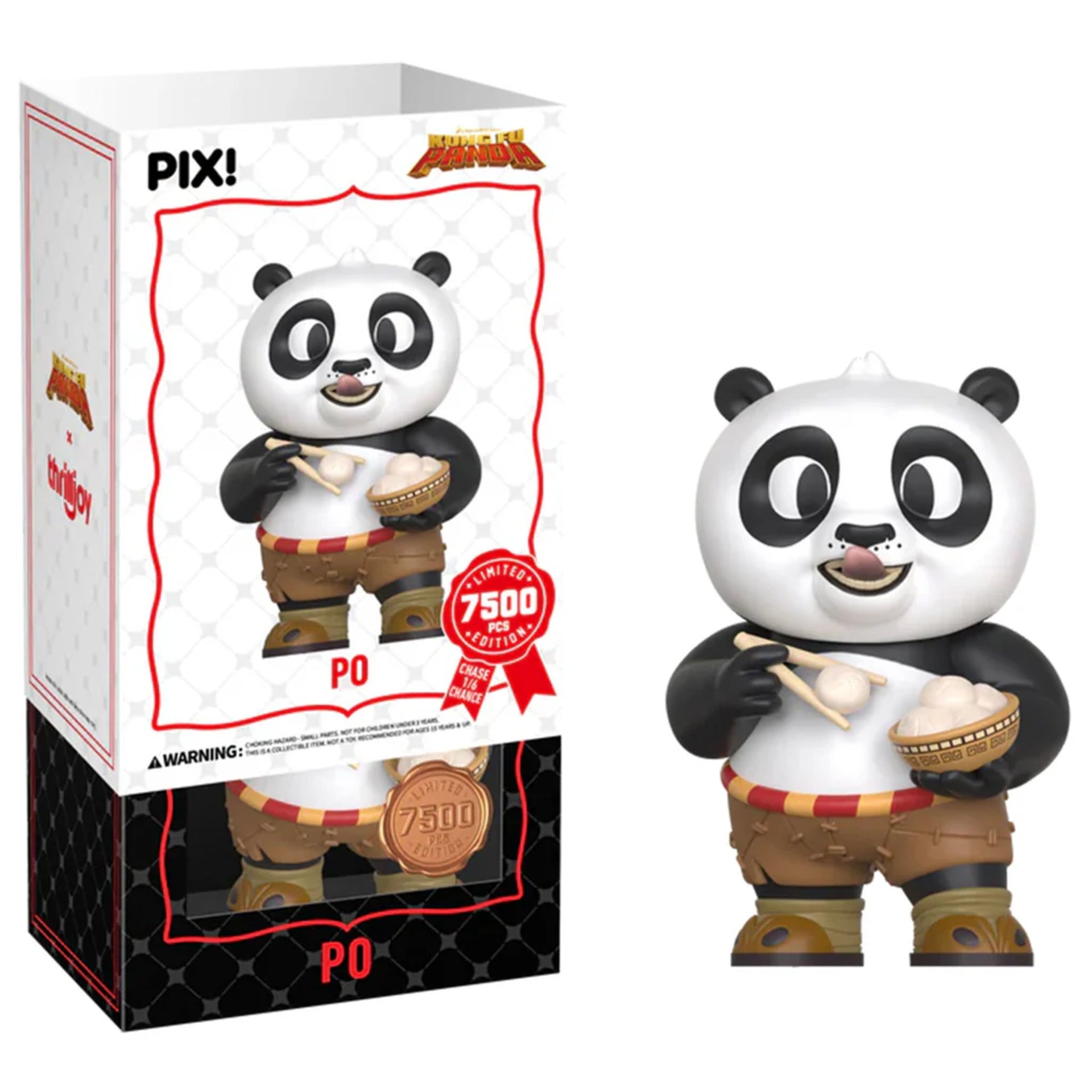 Thrilljoy PIX! Kung Fu Panda - Po Vinyl Figure LE7500