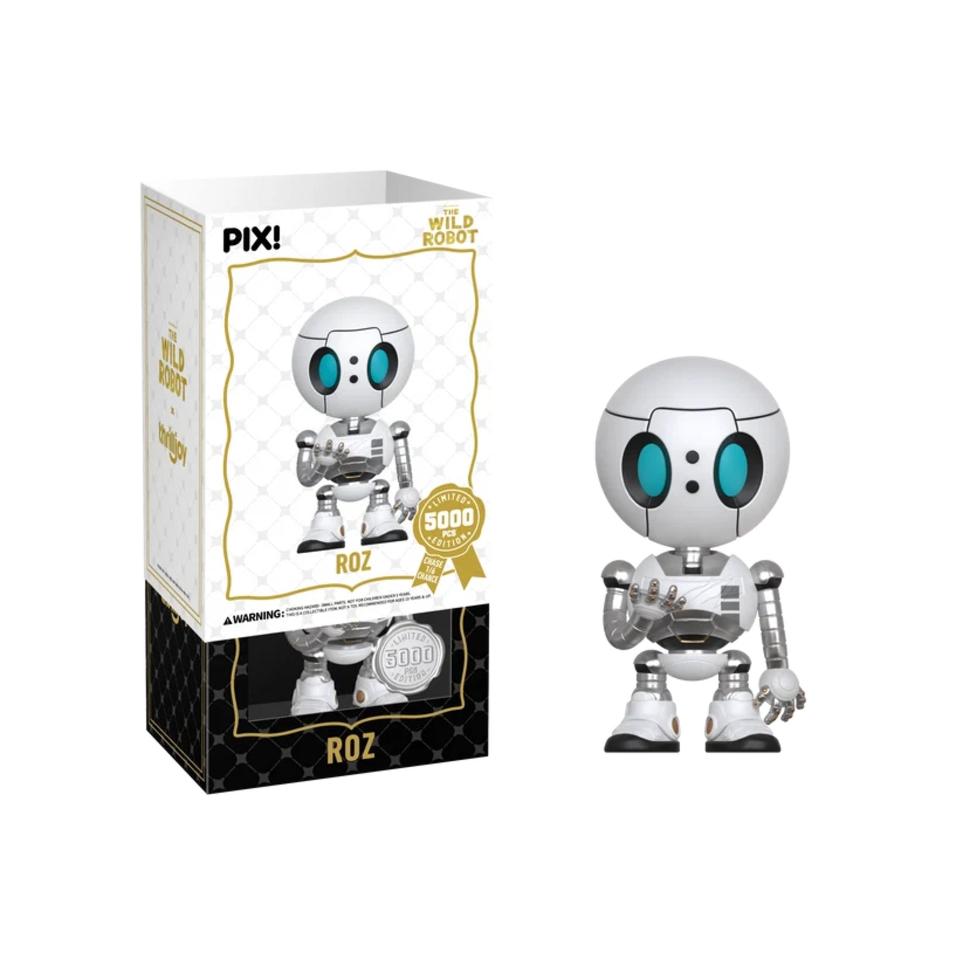Thrilljoy PIX! The Wild Robot Roz Collectible Vinyl Figure
