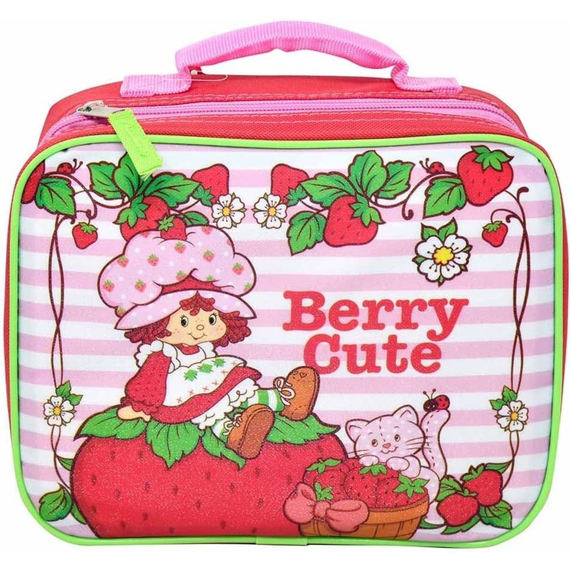 Fast Forward Strawberry Shortcake Berry Cute Insulated Lunch Bag