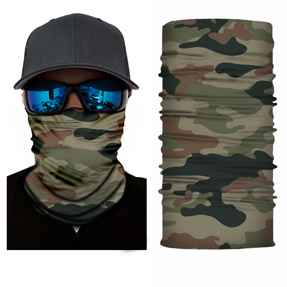 Pack of 18 Neck Gaiter Face Covering Breathable Scarf