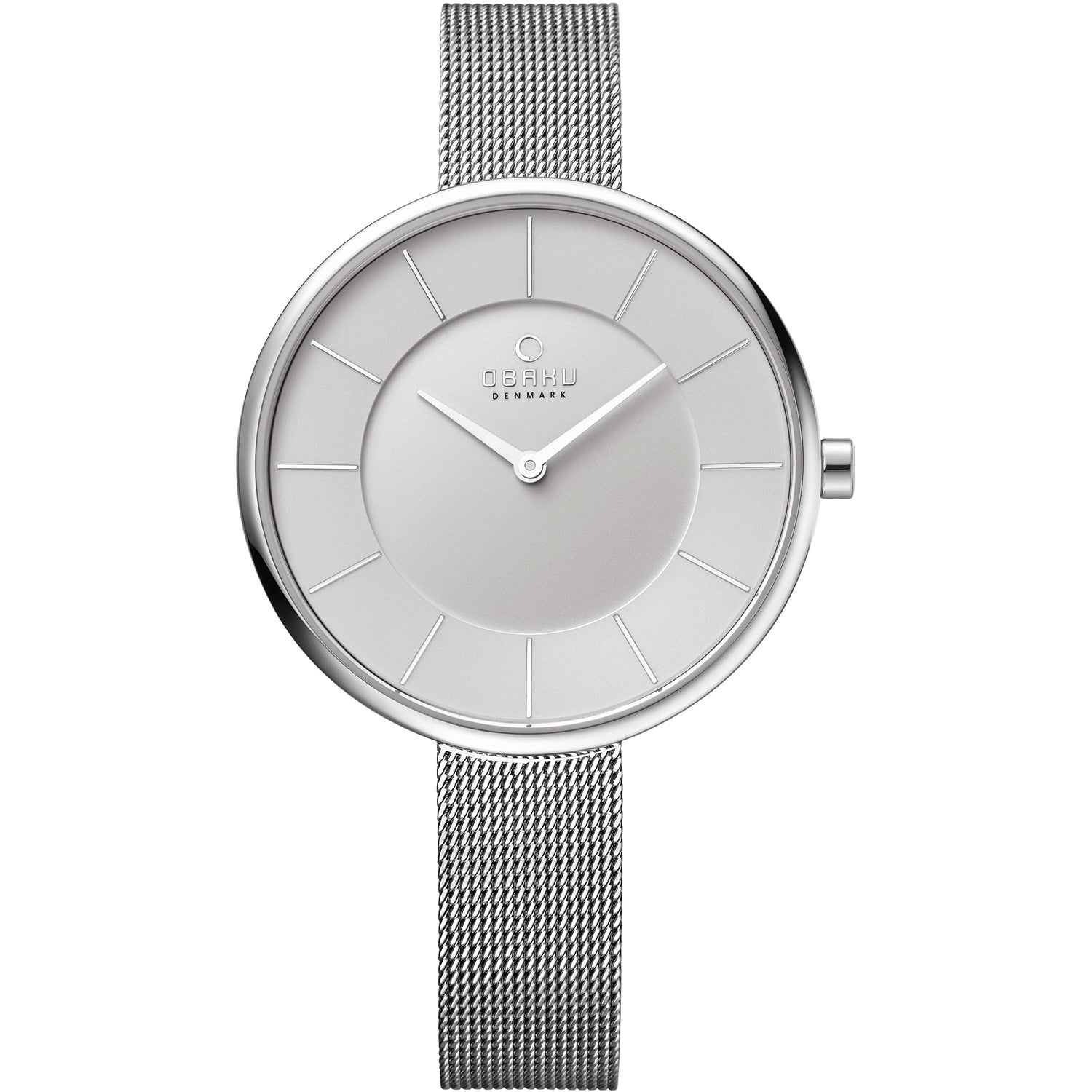 Obaku Women's Sand White Dial Watch - V185LXCIMC