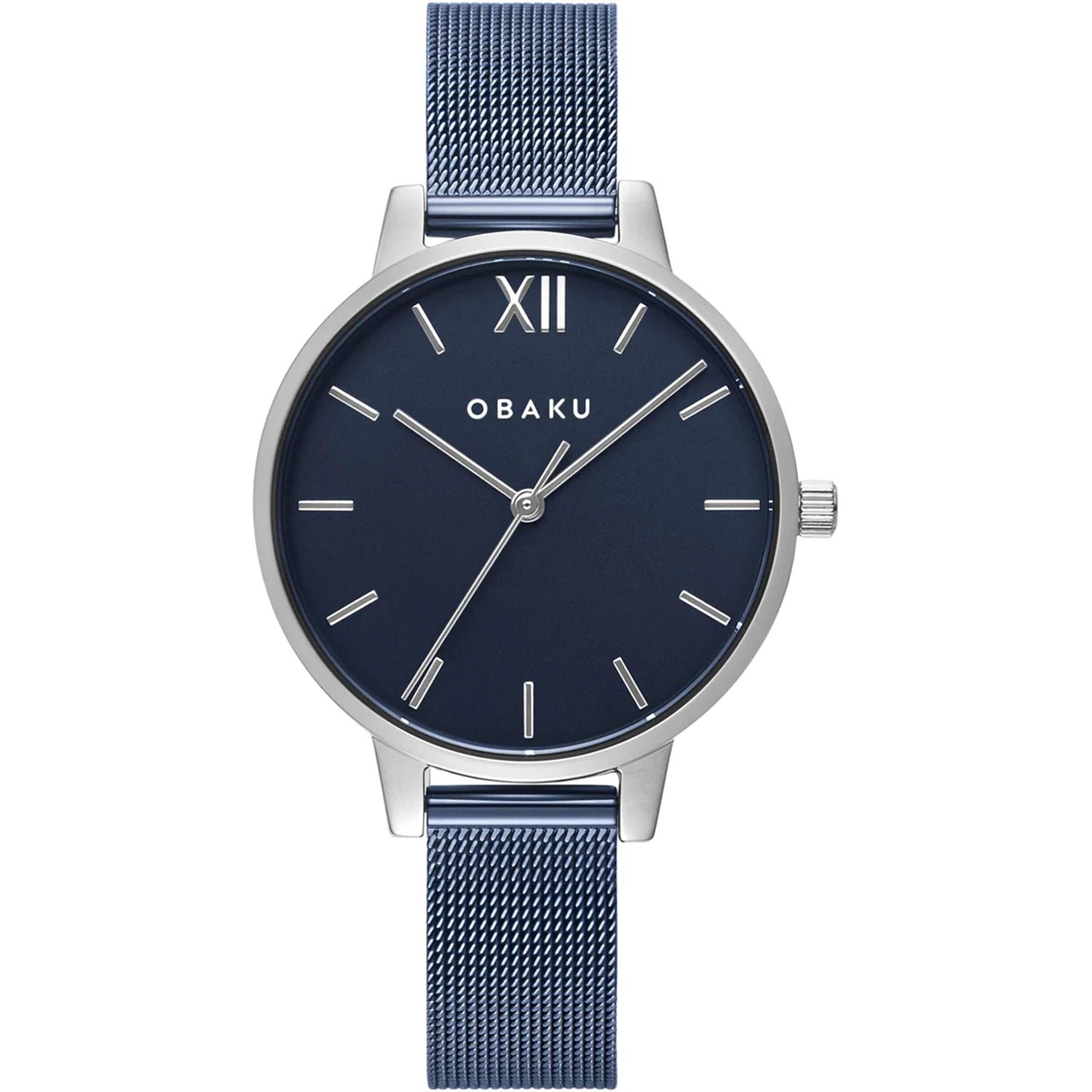 Obaku Women's Liv Arctic Blue Dial Watch - V209LXCLML