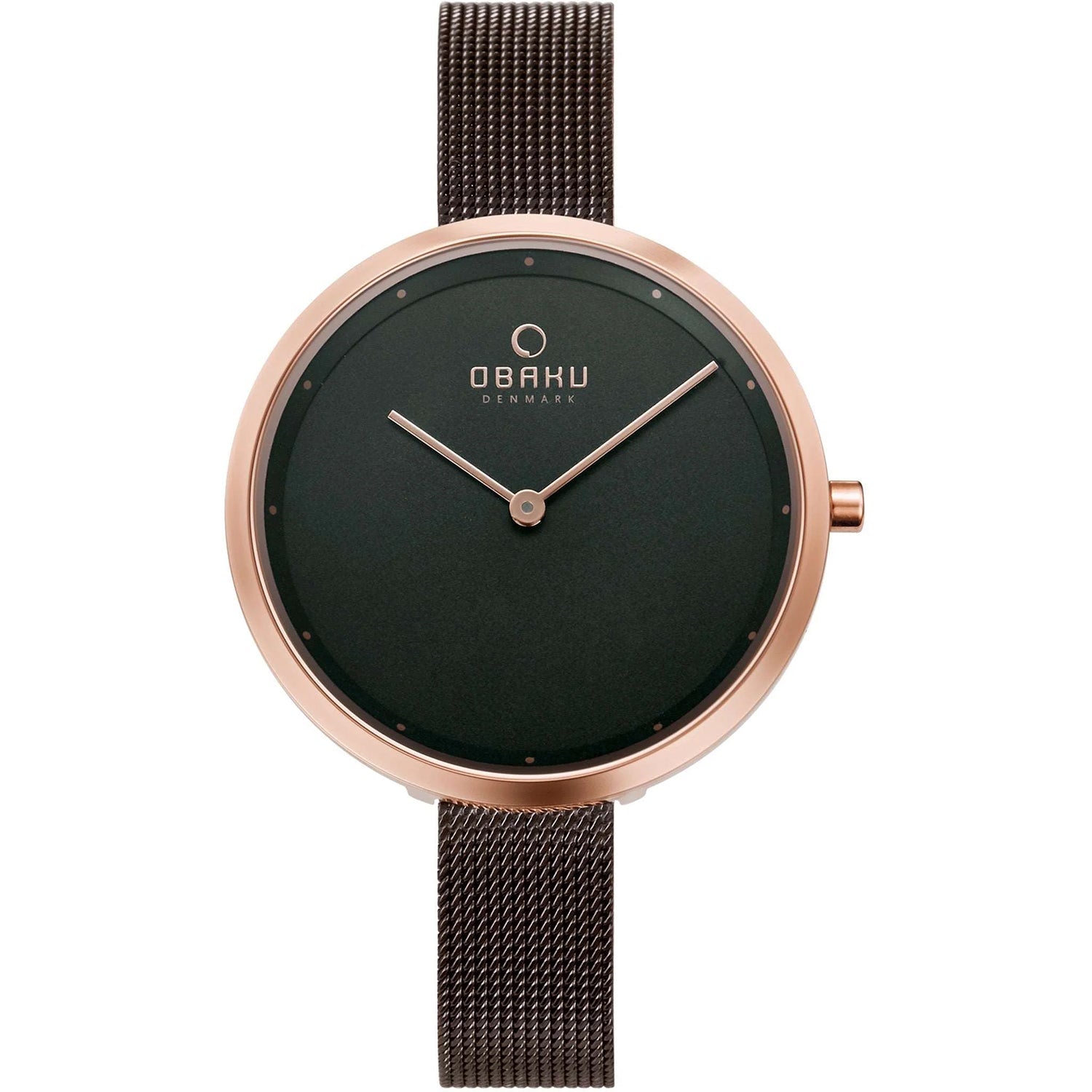 Obaku Women's Classic Brown Dial Watch - V227LXVNMN