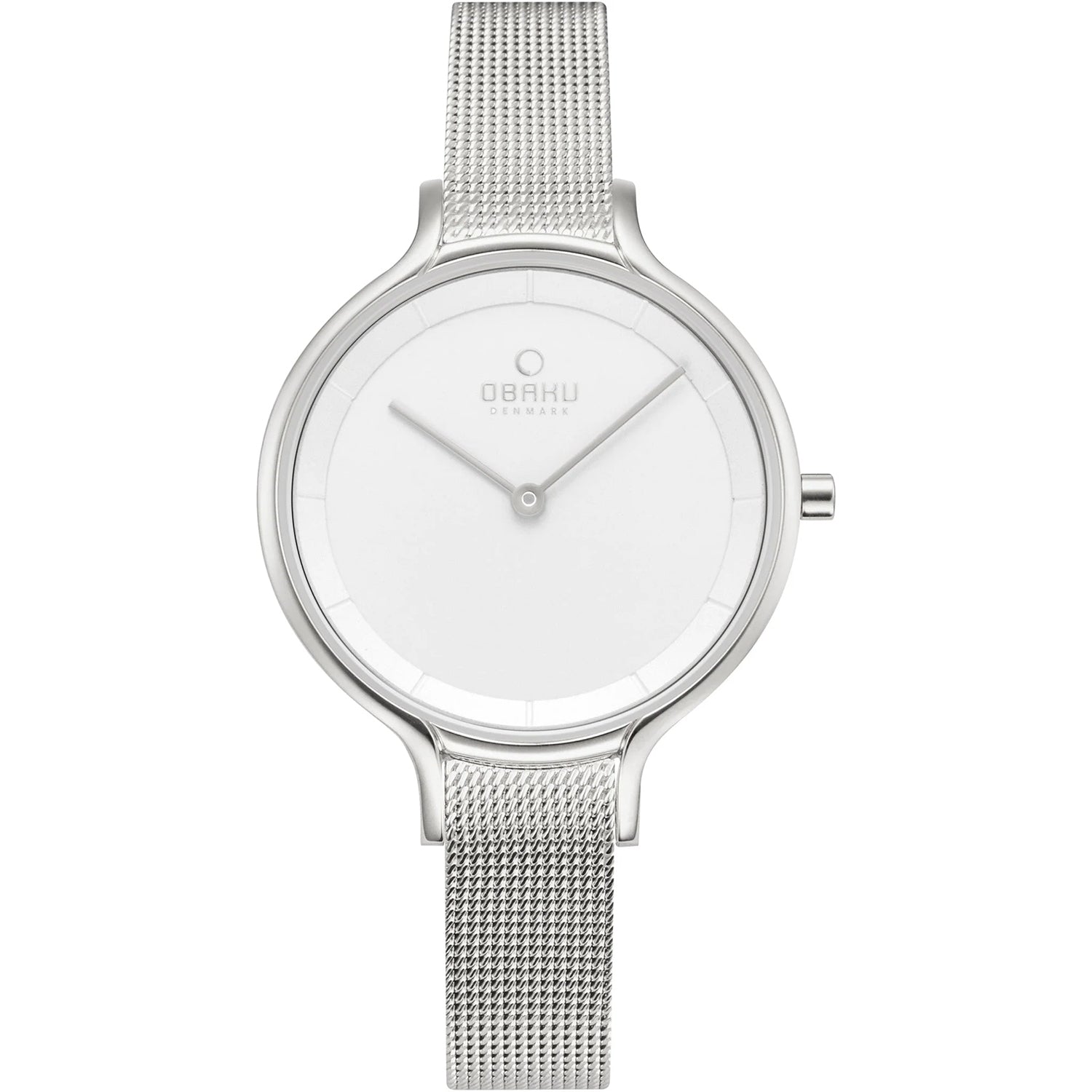 Obaku Women's Kyst White Dial Watch - V228LXCIMC