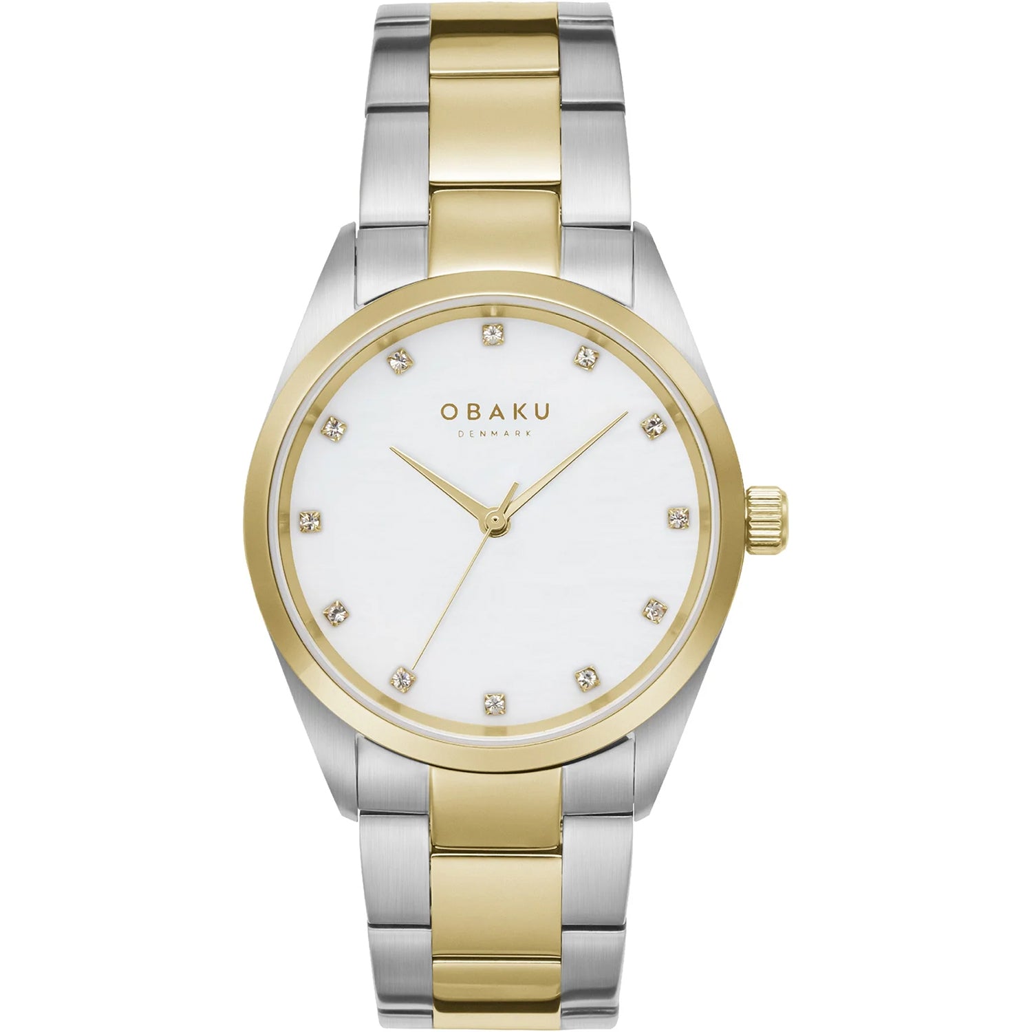 Obaku Women's Chili Butter White Dial Watch - V263LXFWSF