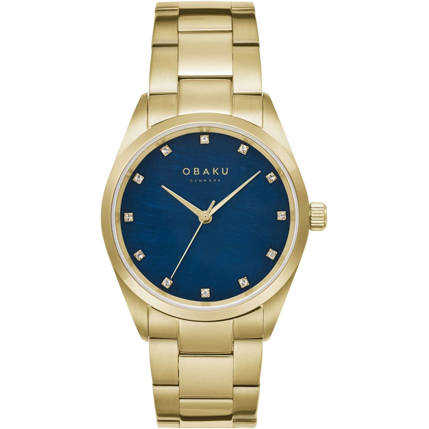 Obaku Women's Chili Beryl Blue Dial Watch - V263LXGLSG