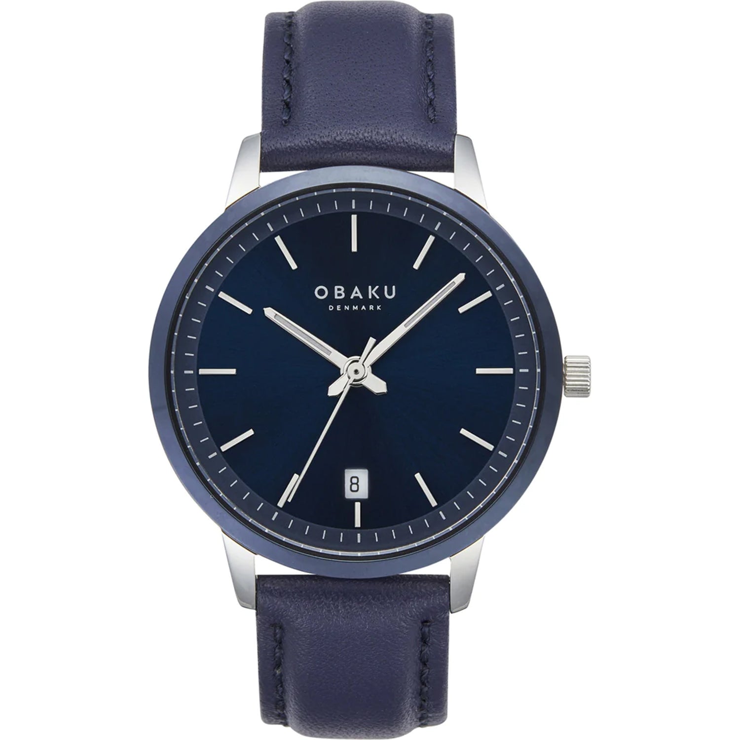 Obaku Men's Salvie Blue Dial Watch - V270GDHLRL