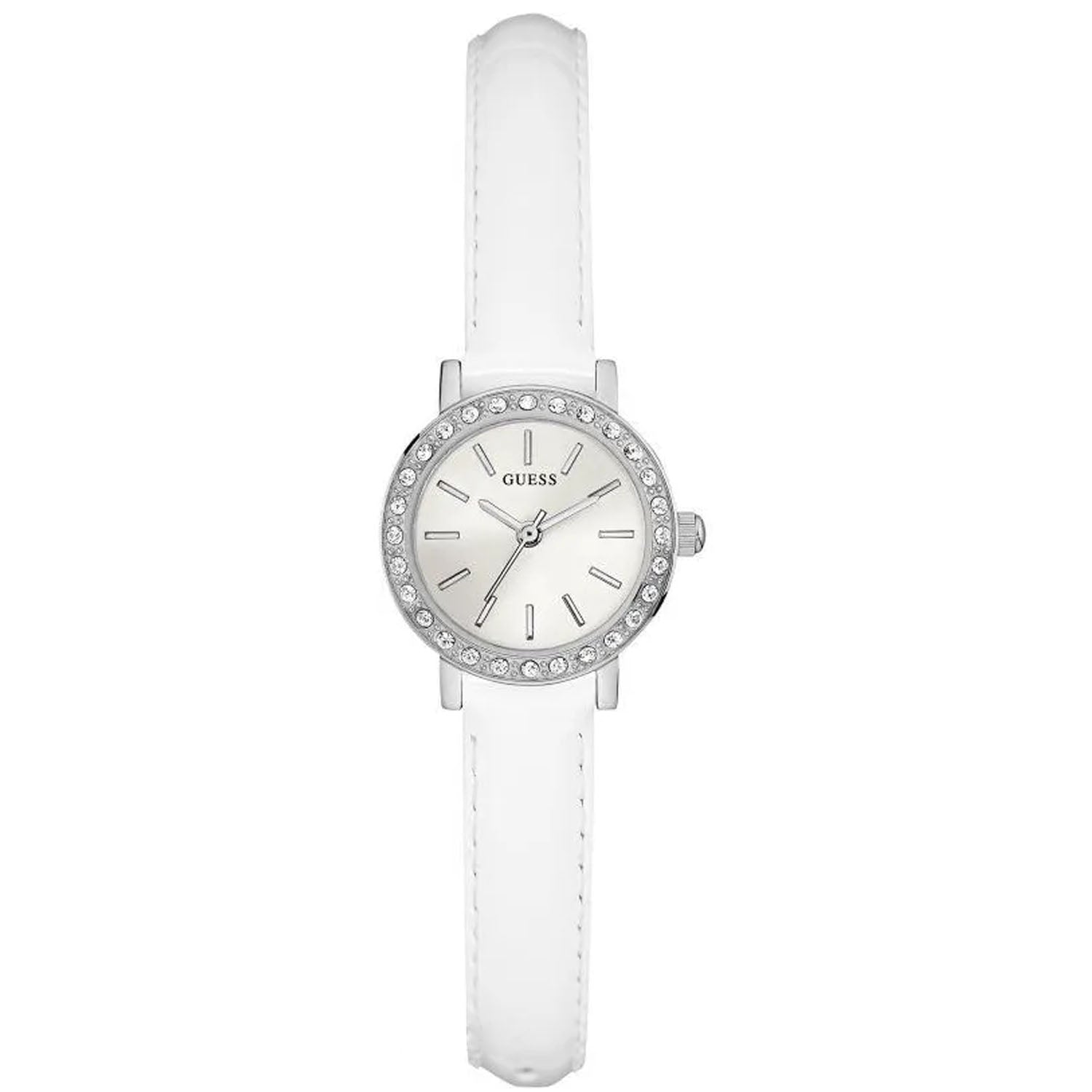 Guess Women's Petite White Dial Watch - W0885L1