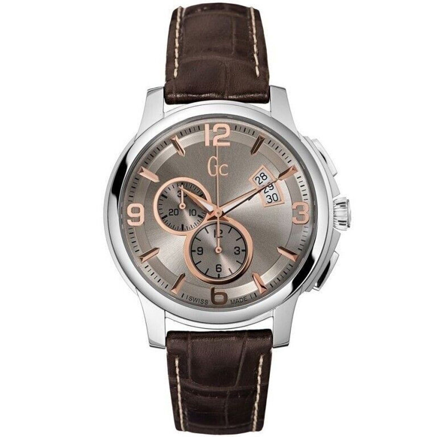 Guess Men's Classica Taupe Dial Watch - X83009G1S
