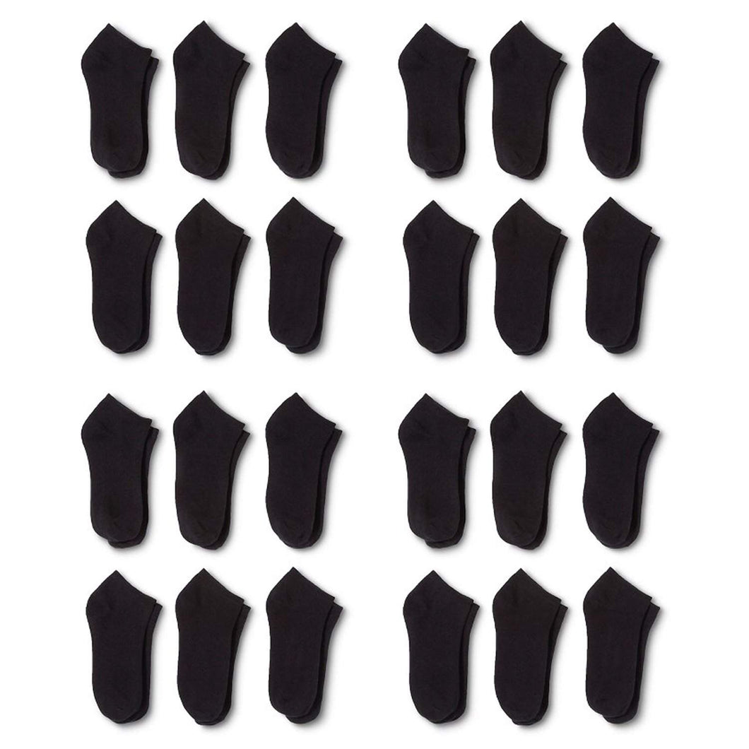 150 Pairs Men's Ankle No Show Socks - Polyester and Spandex - Bulk Wholesale