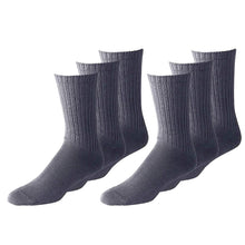 Load image into Gallery viewer, Daily Basic Unisex Crew Athletic Sports Cotton Socks  60 Pack
