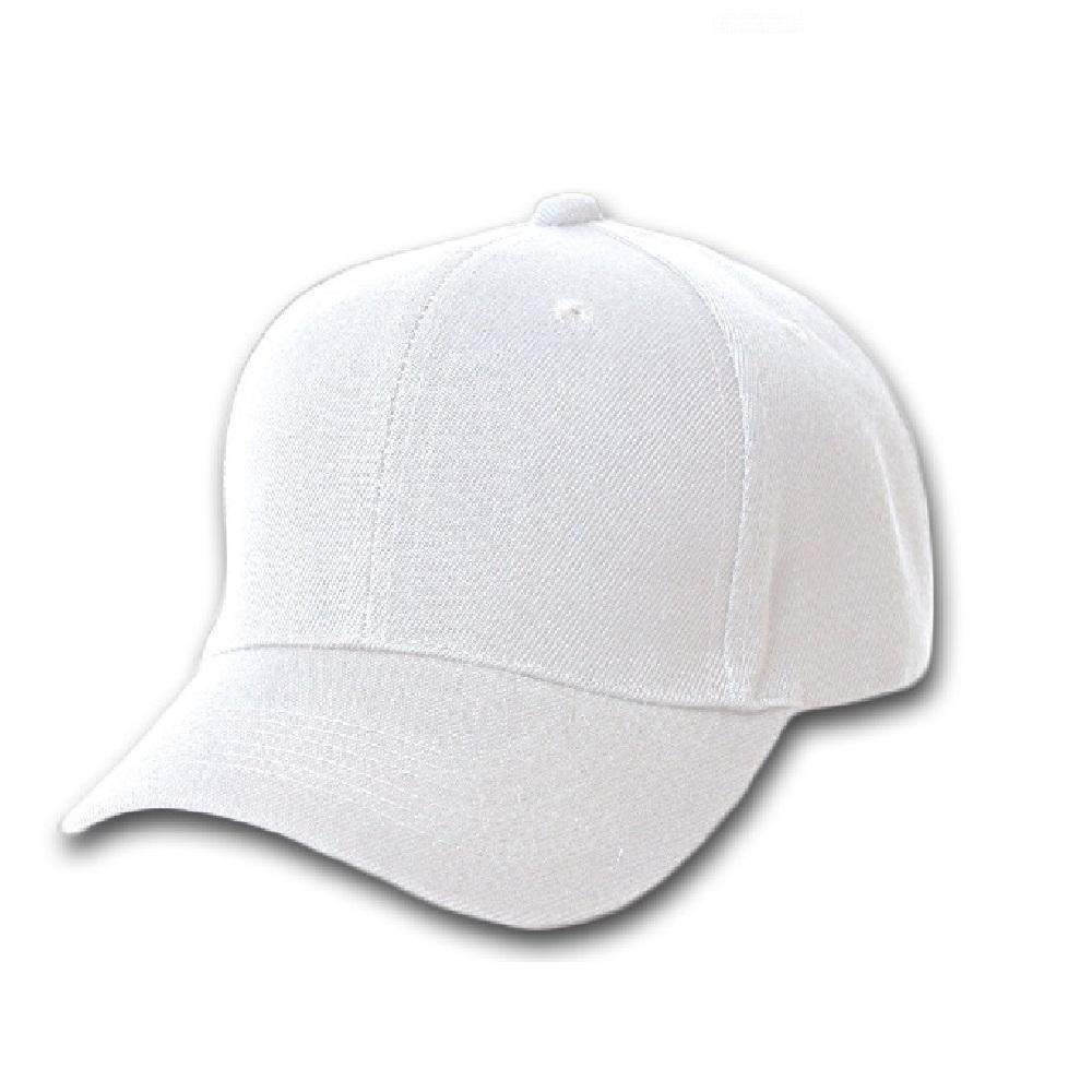 5 Pack of Plain Polyester Unisex Baseball Caps - Blank Hat with Solid Color