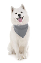 Load image into Gallery viewer, Mechaly Dog Plain Cotton Bandanas - 3 Pack - Scarf Triangle Bibs for Small &amp; Large Puppies, Dogs and Cats
