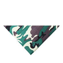 Load image into Gallery viewer, Qraftsy Triangle Solid Cotton Bandanas - 10 Pack - Kerchiefs and Head Scarf
