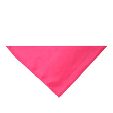 Load image into Gallery viewer, Qraftsy Triangle Solid Cotton Bandanas - 10 Pack - Kerchiefs and Head Scarf
