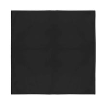 Load image into Gallery viewer, Polyester Sewn Edges XL Solid Bandana - 27 x 27 Inches - Pack of 6 - One
