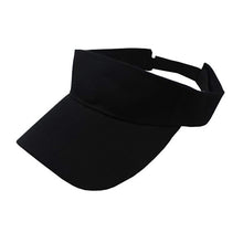 Load image into Gallery viewer, 12 Pack Sun Visor Adjustable Cap Hat Athletic Wear - One Dozen
