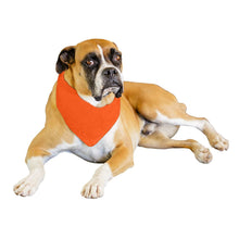 Load image into Gallery viewer, Qraftsy Solid Polyester 12 Pack Dog Neckerchief Triangle Bibs  - Extra Large
